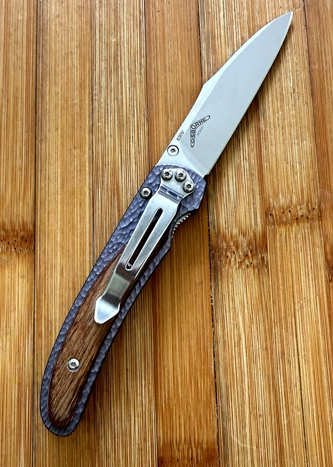 RARE BENCHMADE 440 OPPORTUNIST WARREN OSBORNE FOLDING POCKET KNIFE MADE USA #72 RARE BENCHMADE 440 OPPORTUNIST WARREN OSBORNE FOLDING POCKET KNIFE MADE USA #72
