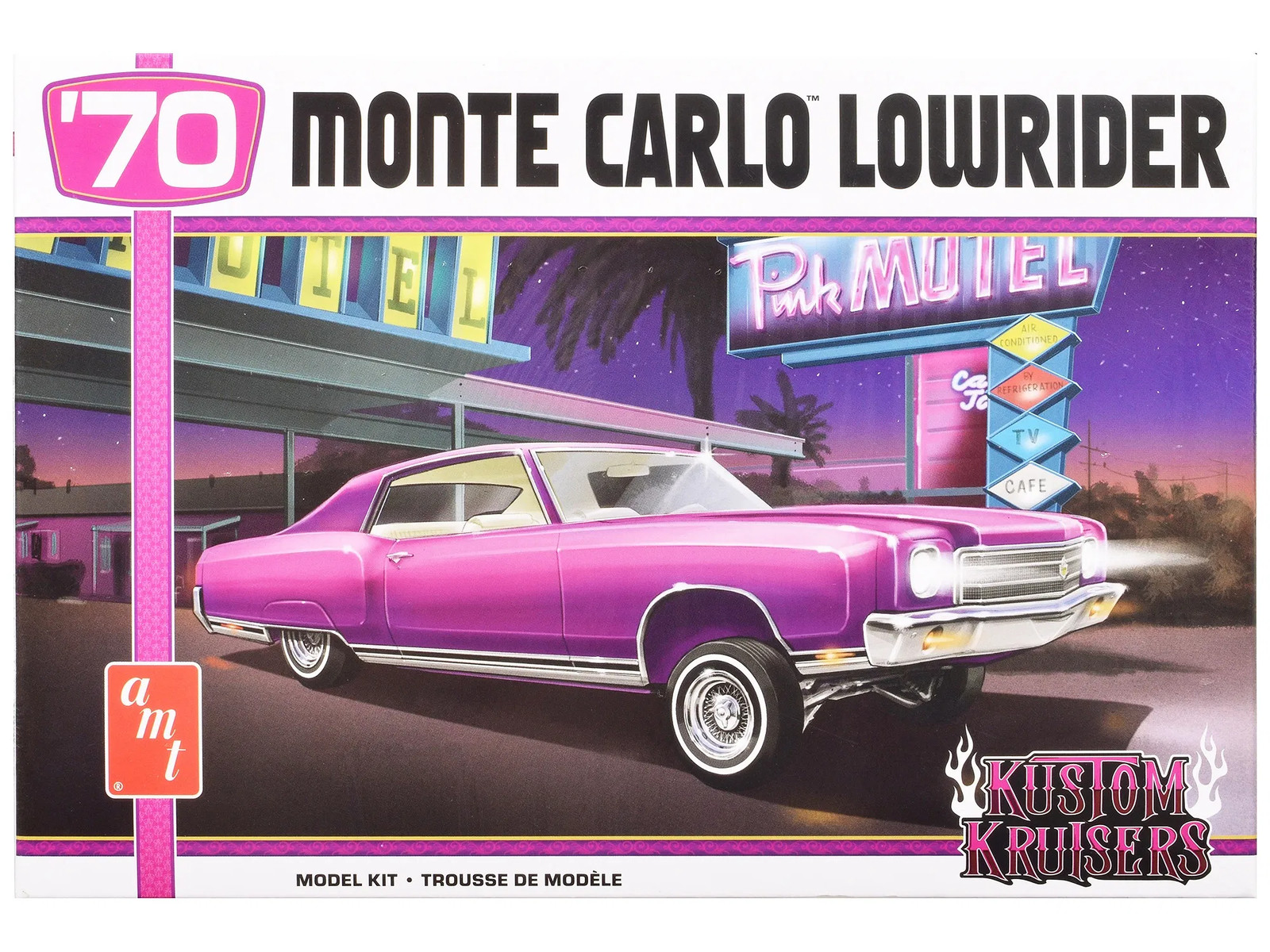 Skill 2 Model Kit 1970 Chevrolet Monte Carlo Lowrider \ Skill 2 Model Kit 1970 Chevrolet Monte Carlo Lowrider \