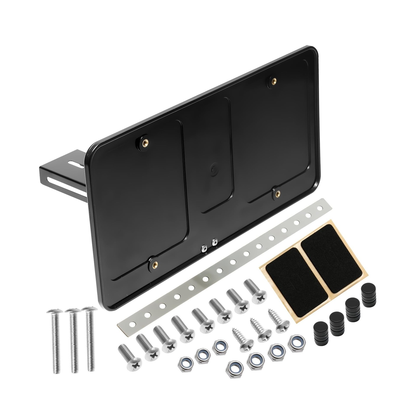 Universal US Flip-Up Front License Plate Frame, License Bracket Holder for Di... Universal US Flip-Up Front License Plate Frame, License Bracket Holder for Di...