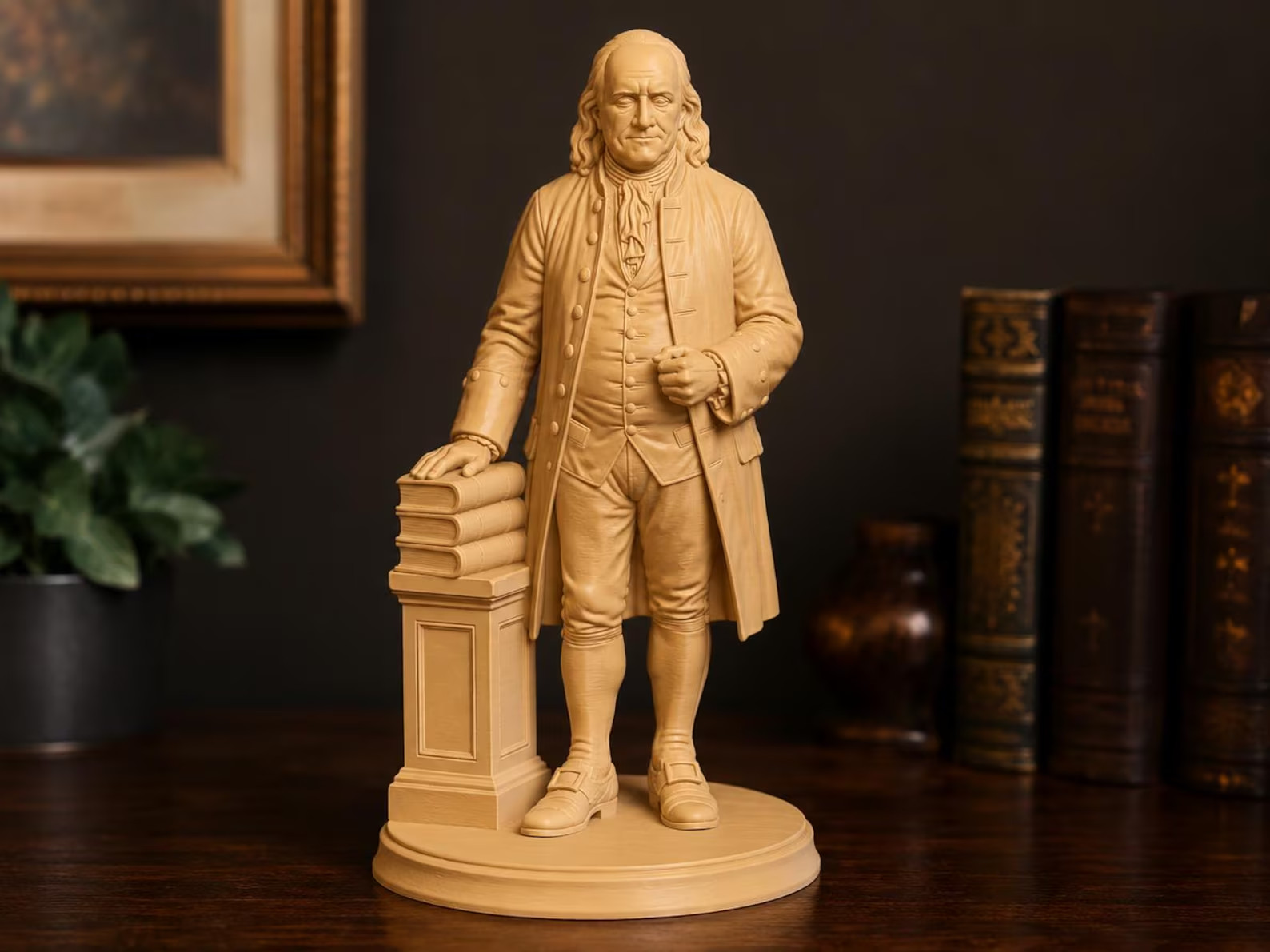 Benjamin Franklin Statue, Founding Father Sculpture