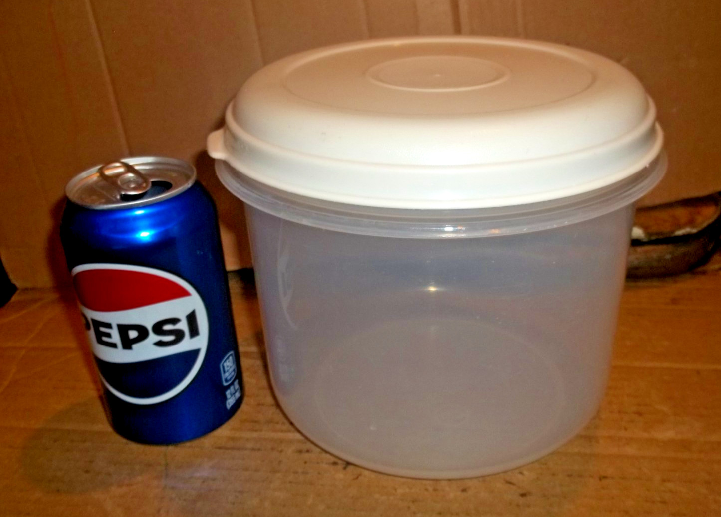 Vintage Rubbermaid 10 Cup #9 Servin Saver Round Food Storage Container