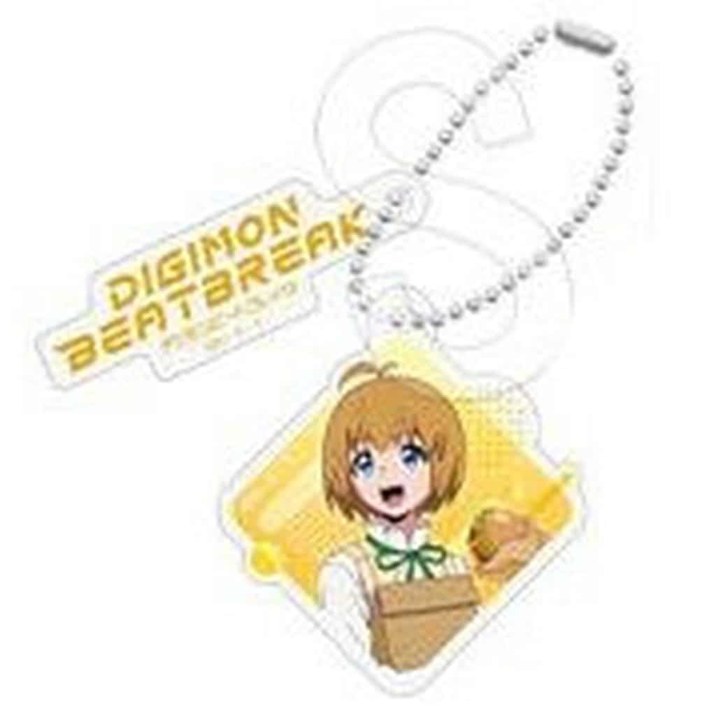 Makoto Kuonji Digimon Beatbreak Trading Glitter Acrylic Keychain AG2025ver Japan