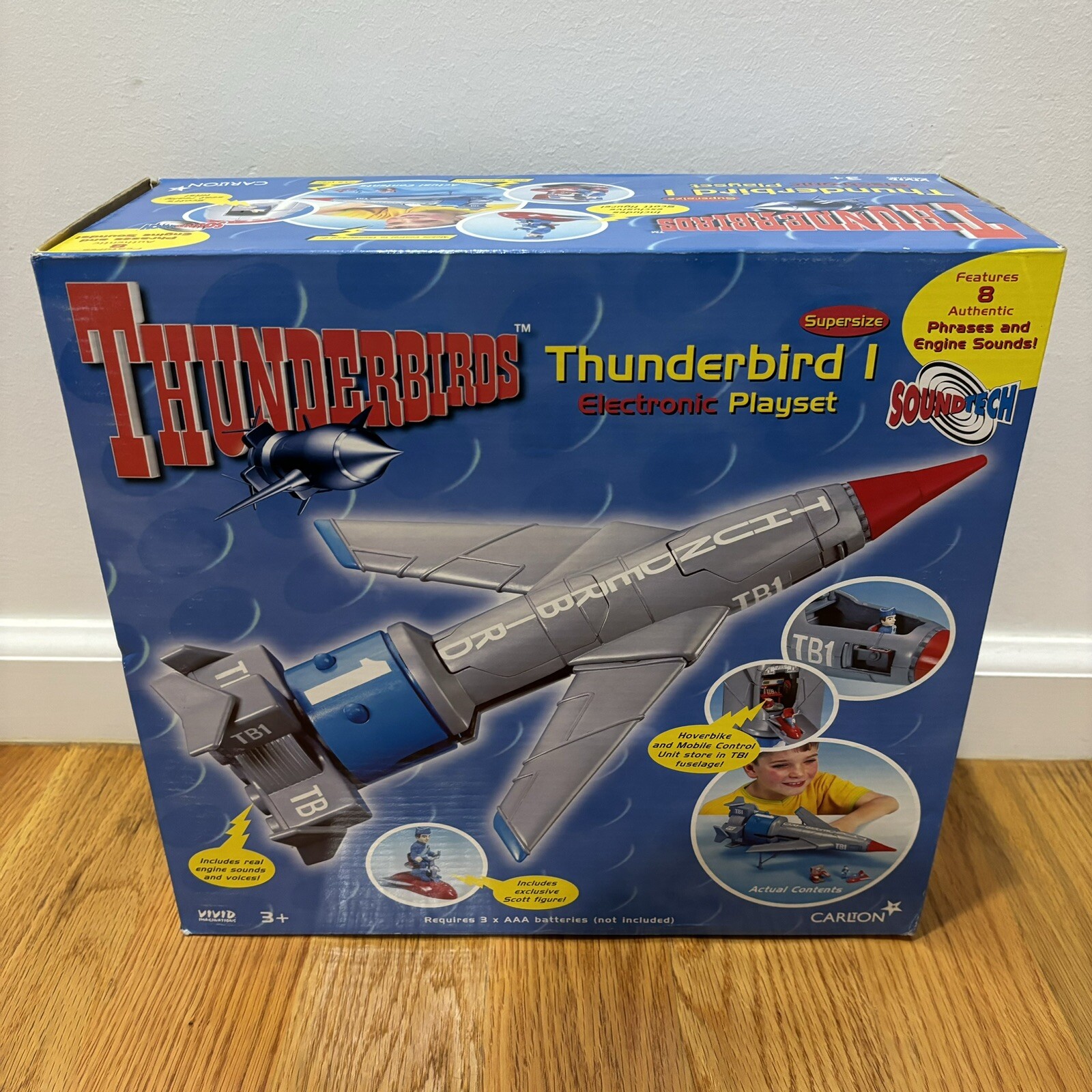 New Thunderbirds Thunderbird 1 Vintage 1999 Vivid Imagination Electronic Playset