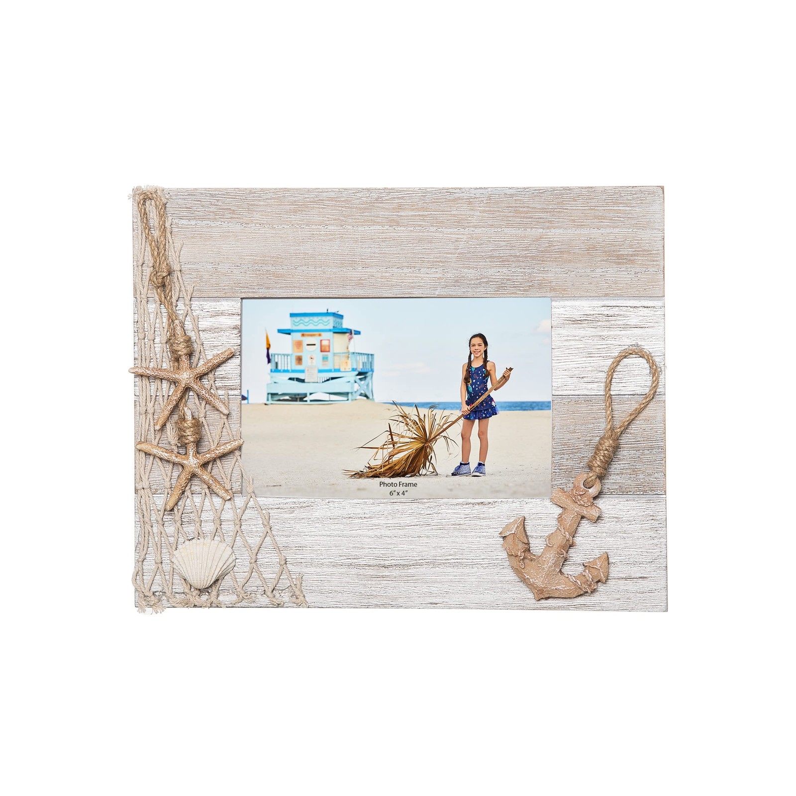 Beachcombers Net/Anchor Frame, 6.77-inch Length, Horizontal Beachcombers Net/Anchor Frame, 6.77-inch Length, Horizontal