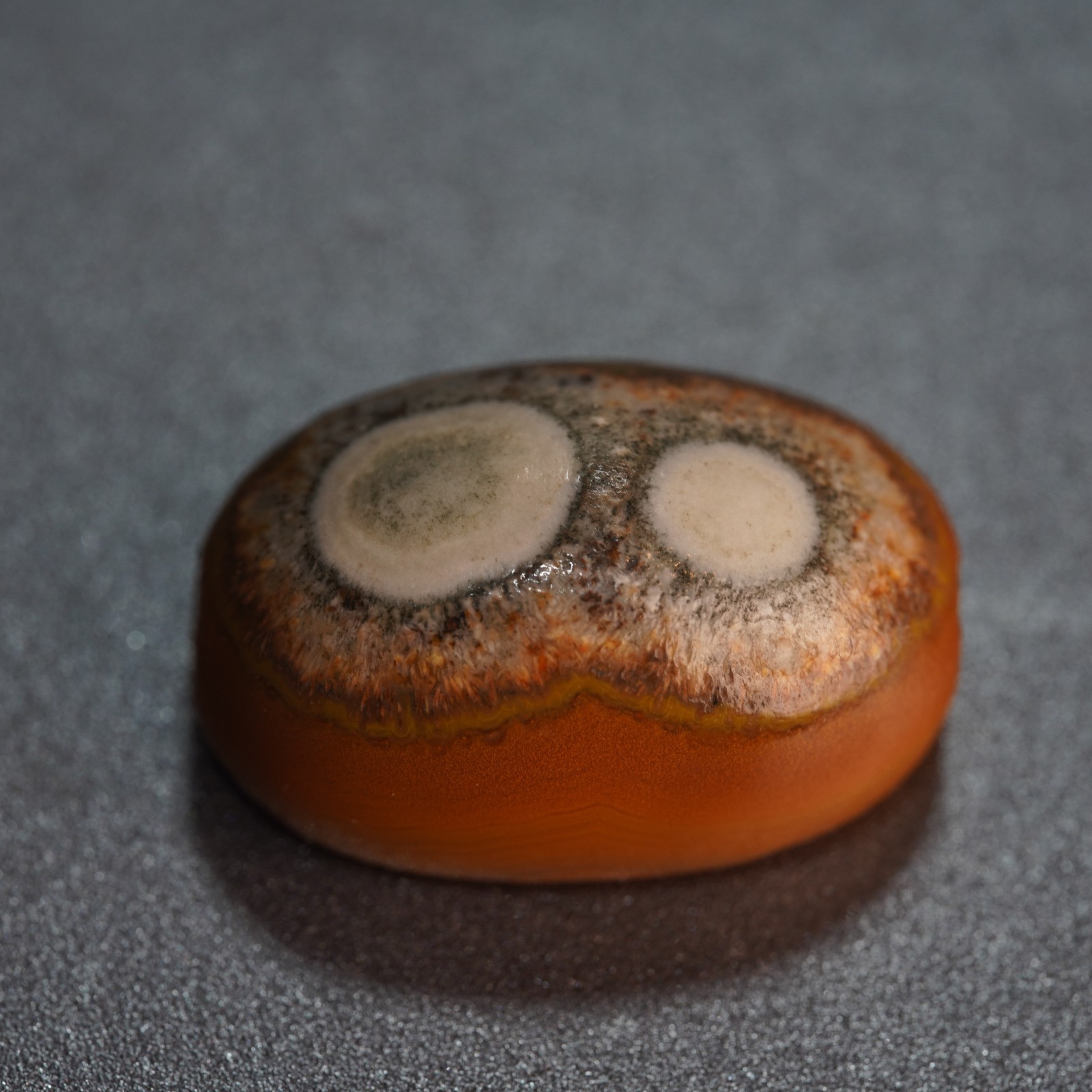Warm Tone Red Carnelian Bead, Vintage Banded Agate, Old Collectible Stone 7.4g Warm Tone Red Carnelian Bead, Vintage Banded Agate, Old Collectible Stone 7.4g