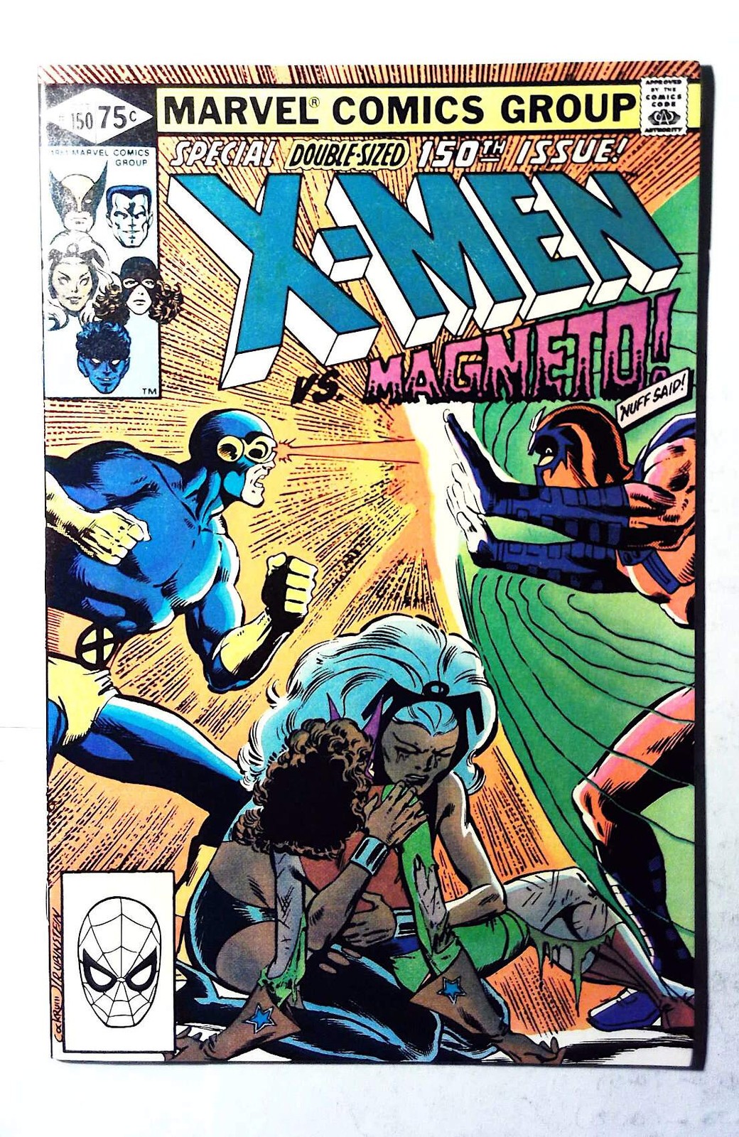 Uncanny X-Men #150 1981 Marvel 1st Series Magneto Cyclops Storm Wolverine Comic