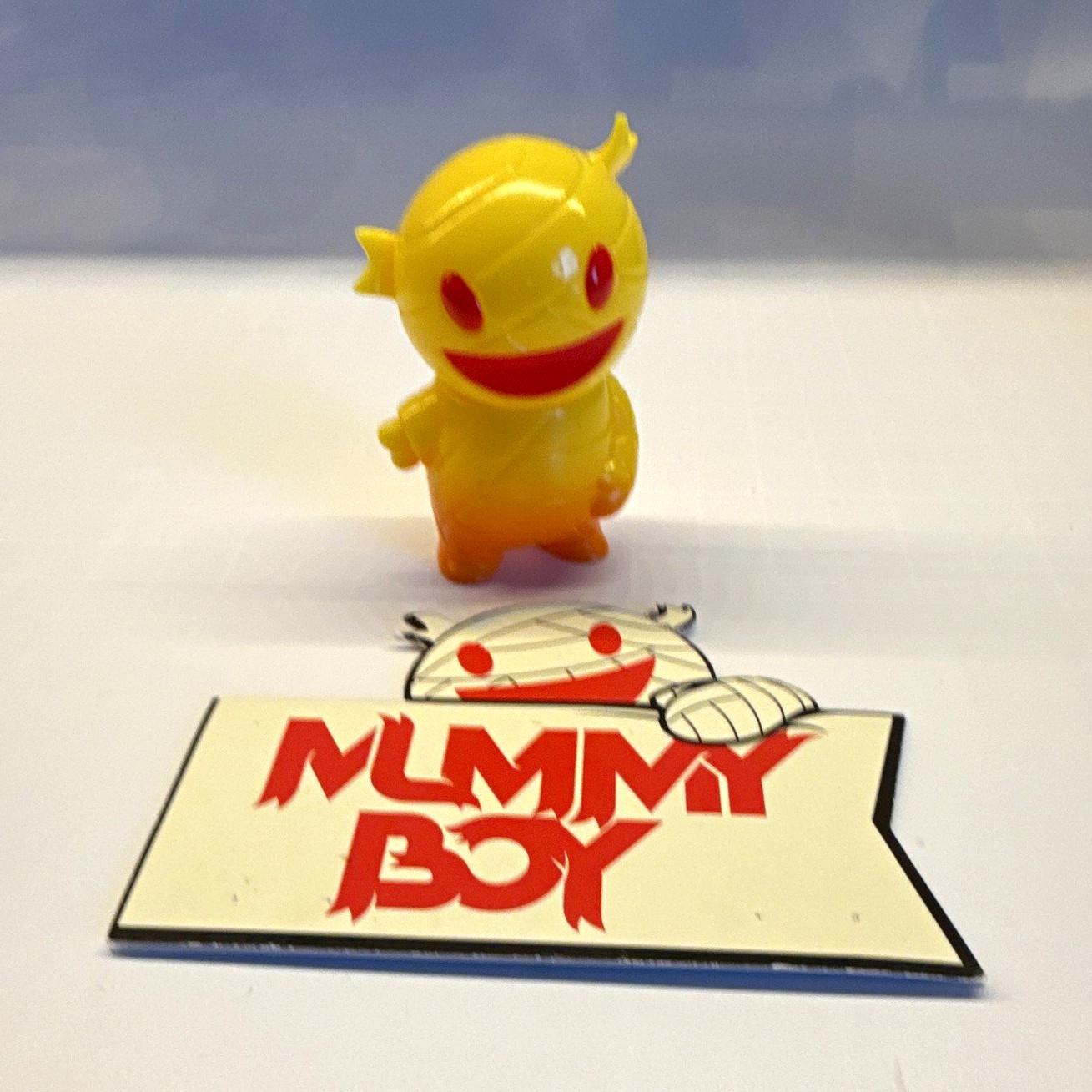 Pocket Mummy Boy Yellow/Orange/Red Super7 Sofubi