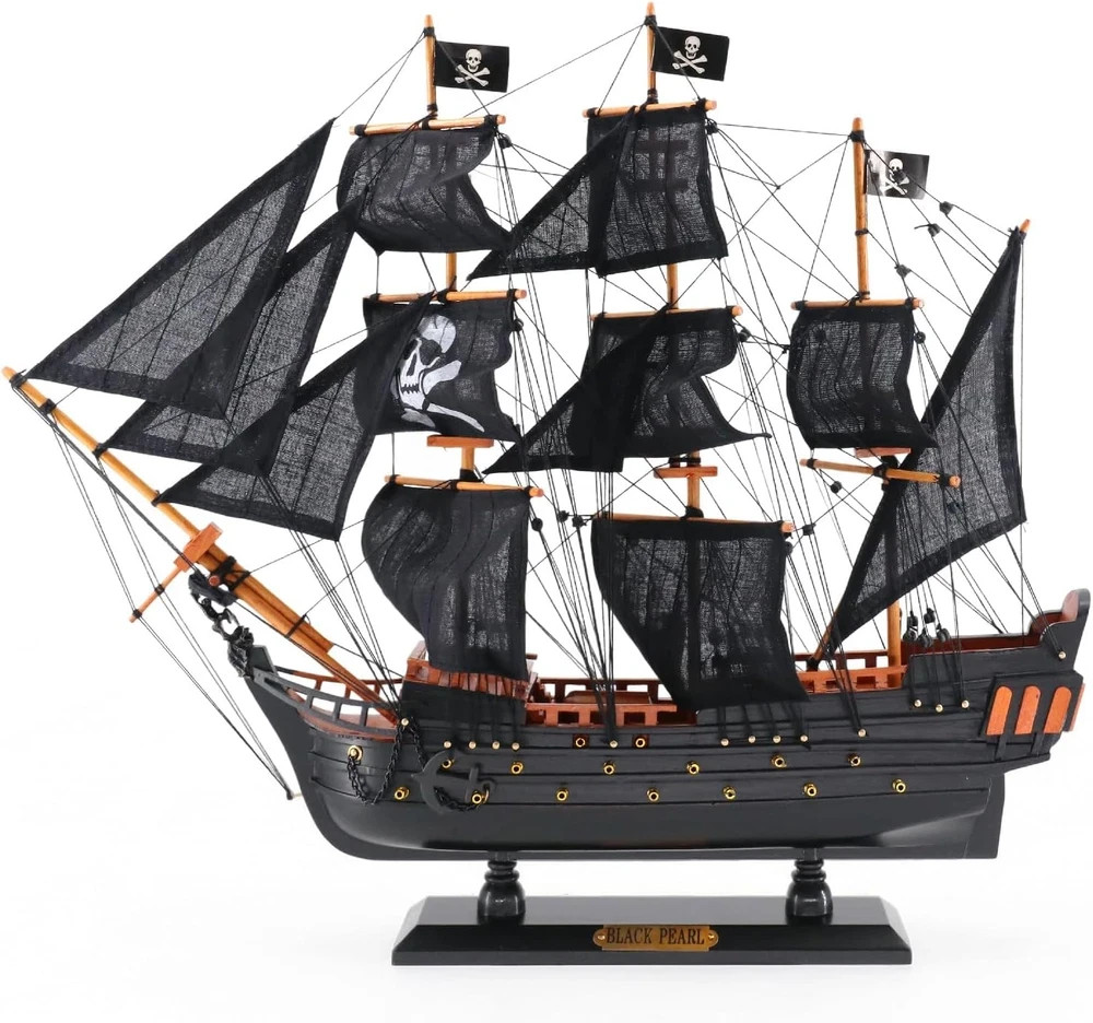 The Black Pearl Wooden Pirate Ship Model 20\ The Black Pearl Wooden Pirate Ship Model 20\