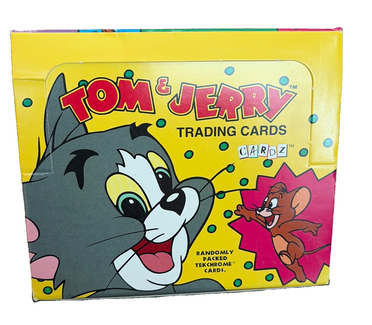 1993 Cardz, Tom & Jerry Cartoon, Factory Box 