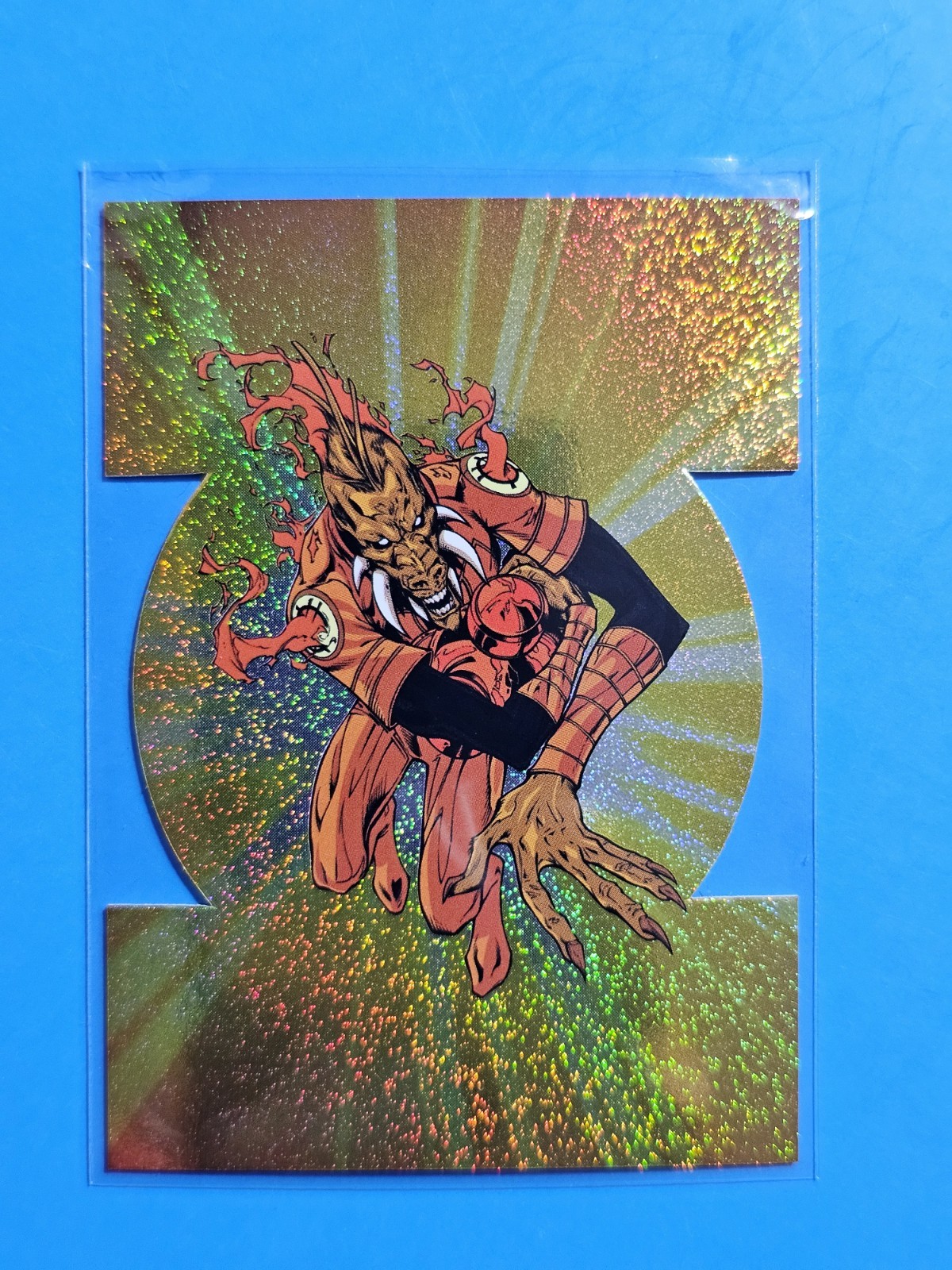 2012 Cryptozoic DC The New 52 Lanterns Die-Cuts Larfleeze #LNTRN-08 2012 Cryptozoic DC The New 52 Lanterns Die-Cuts Larfleeze #LNTRN-08