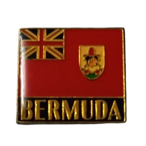 Bermuda Flag Travel Souvenir Pin