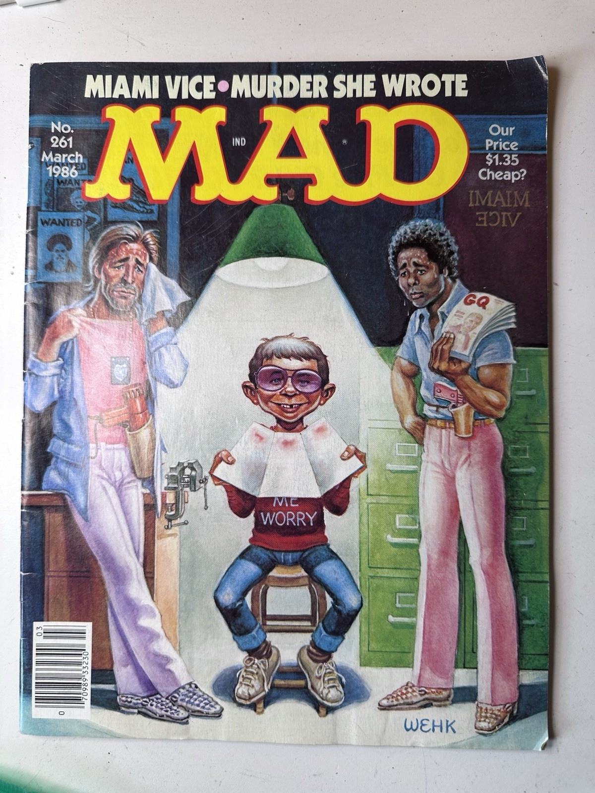 Mad Magazine #261 March 1986 Miami Vice Issue NM Bagged & Boarded