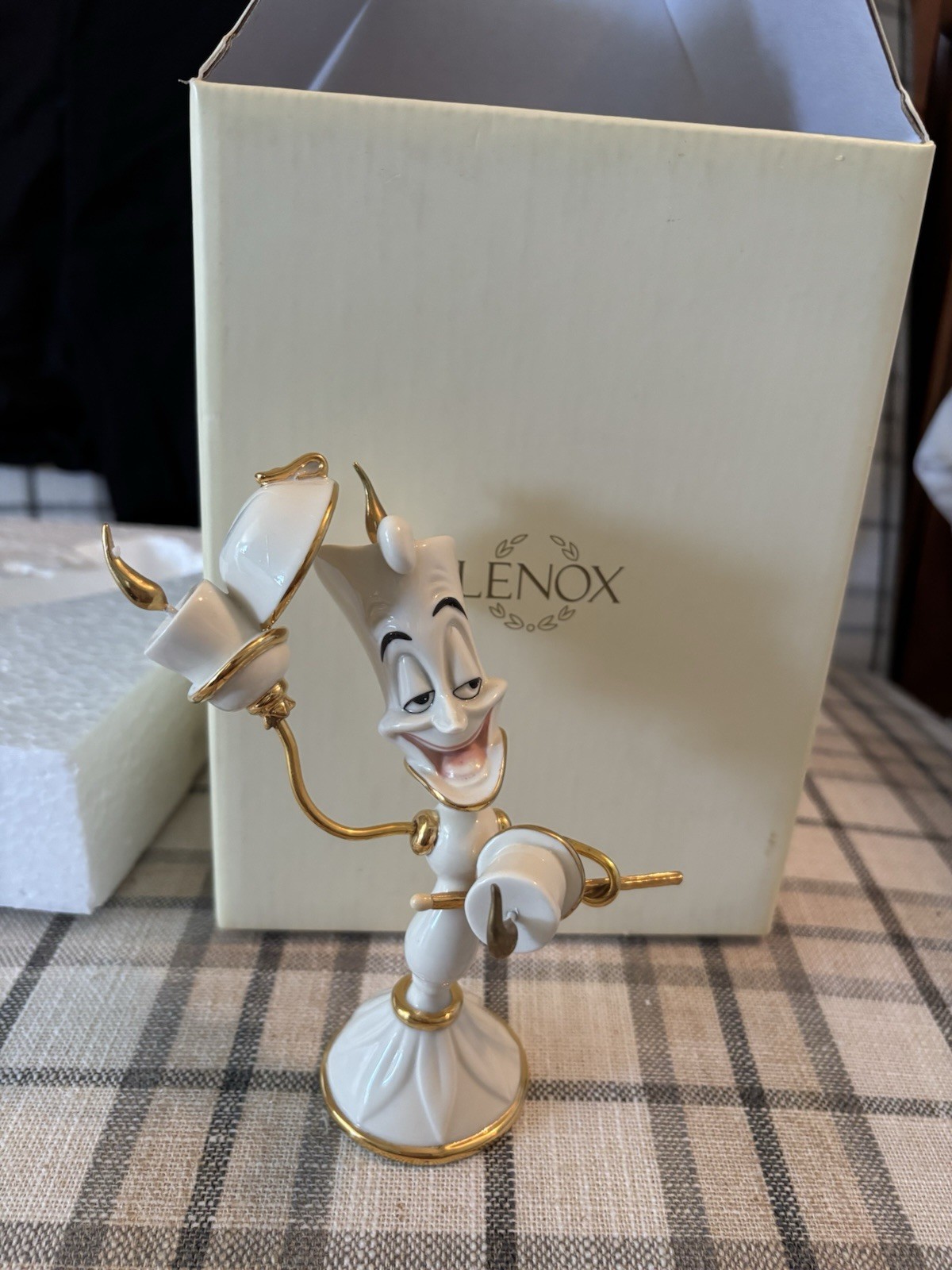 Walt Disney Showcase Collection Lenox , Welcome Lumiere Style Walt Disney Showcase Collection Lenox , Welcome Lumiere Style