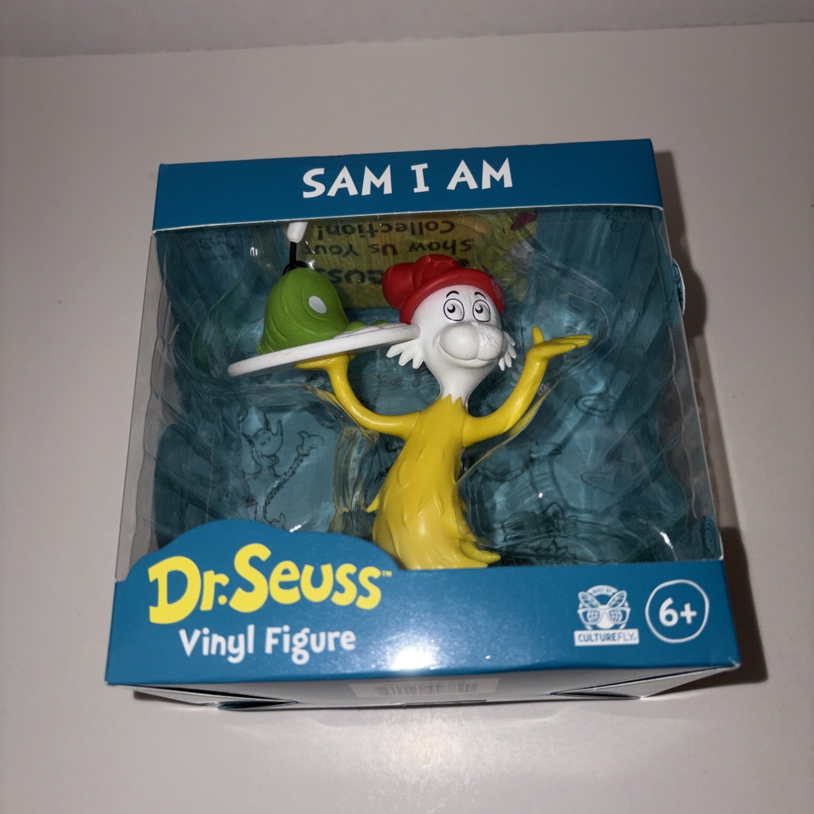 CultureFly Dr. Seuss Sam I Am Vinyl Figure Collectible (Ages 6+) Brand New