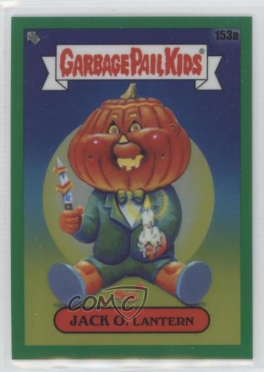 2021 Topps Chrome Garbage Pail Kids Original Series 4 203/299 Jack O Lantern s7f