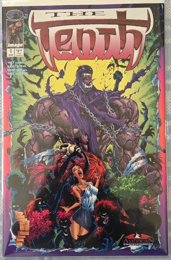 The Tenth #1 American Entertainment Variant Image Comics The Tenth #1 American Entertainment Variant Image Comics