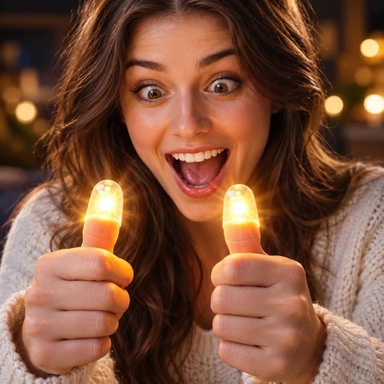 Thumb Light Trick - Touch of Light - Visual Magic Trick - Easy To Do