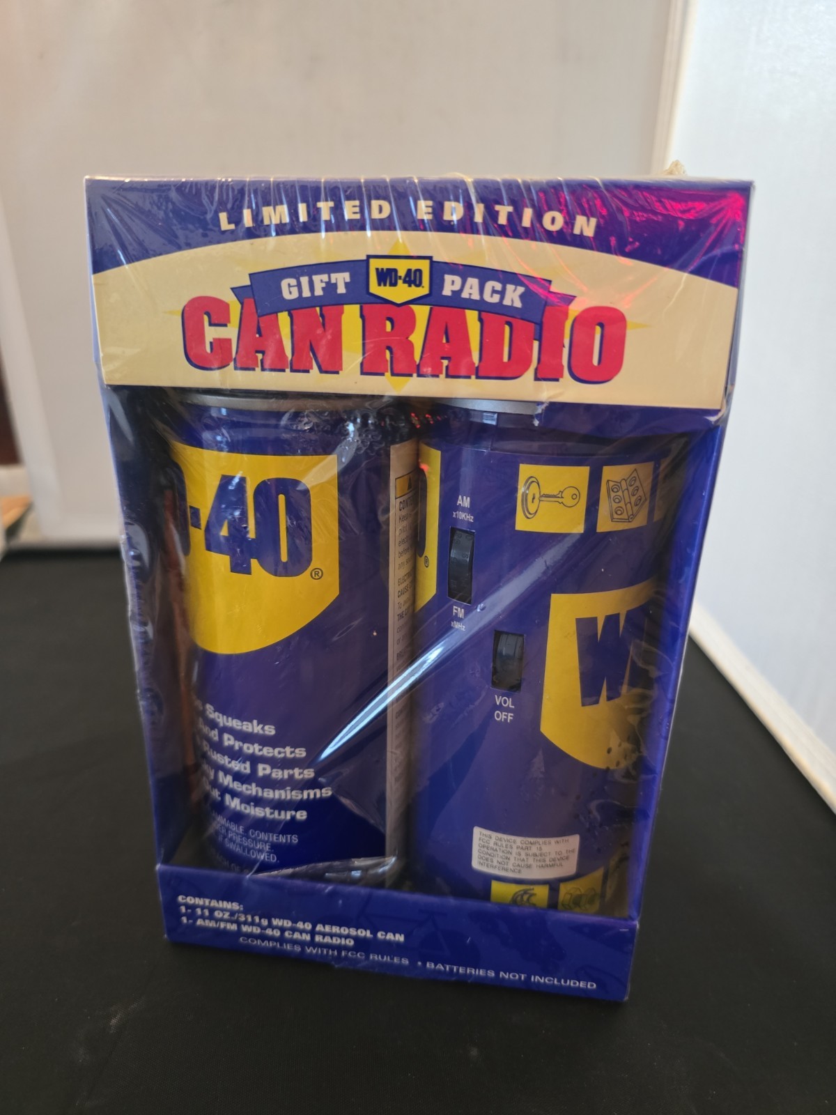 VINTAGE WD-40 CAN RADIO KIT NAPA PROMOTION VINTAGE WD-40 CAN RADIO KIT NAPA PROMOTION