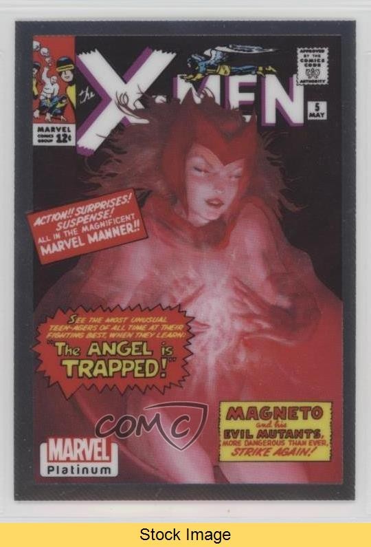 2023 Upper Deck Marvel Platinum Cover Variant Scarlet Witch #WI45 READ vm9