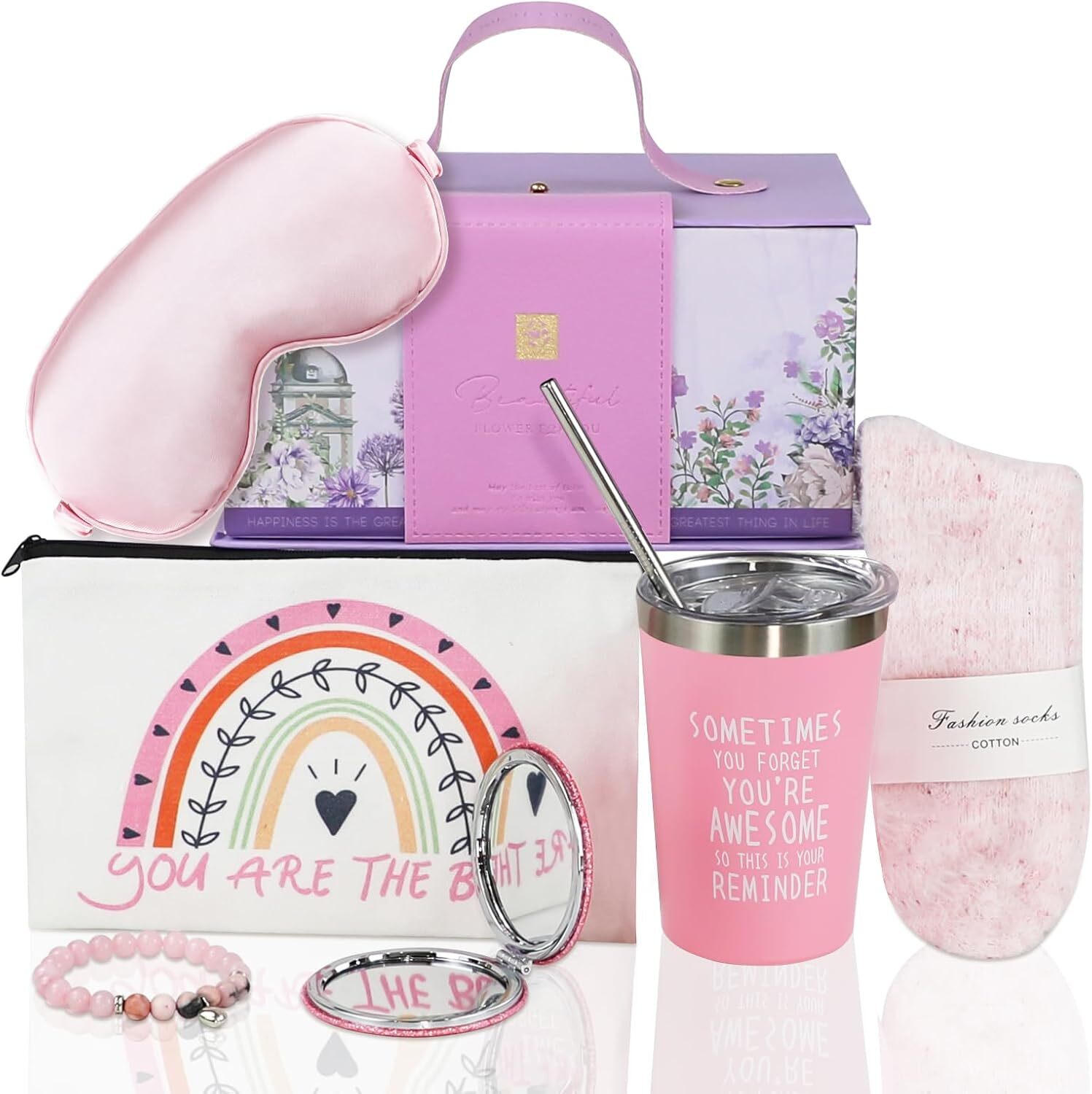 Birthday gift for 10 11 12 13 14 15 16 17 years old, with blindfold, tumbler