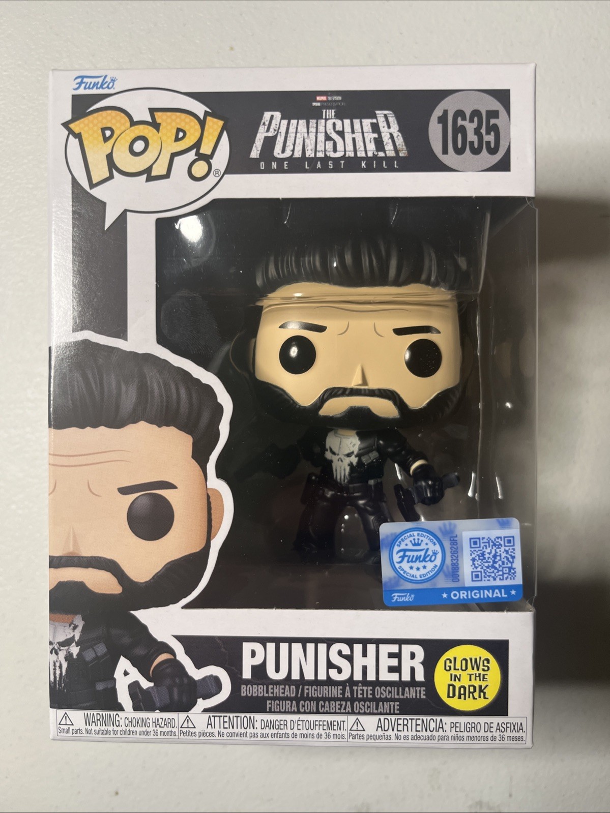 Funko Pop Vinyl: Marvel - Punisher (Glow) - Entertainment Earth (Exclusive)...