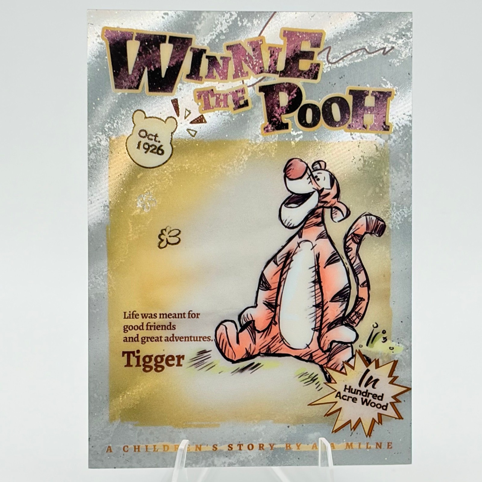 Tigger Platinum 70/100 2026 CENESE Disney Winnie the Pooh 100th CF-20 Rare