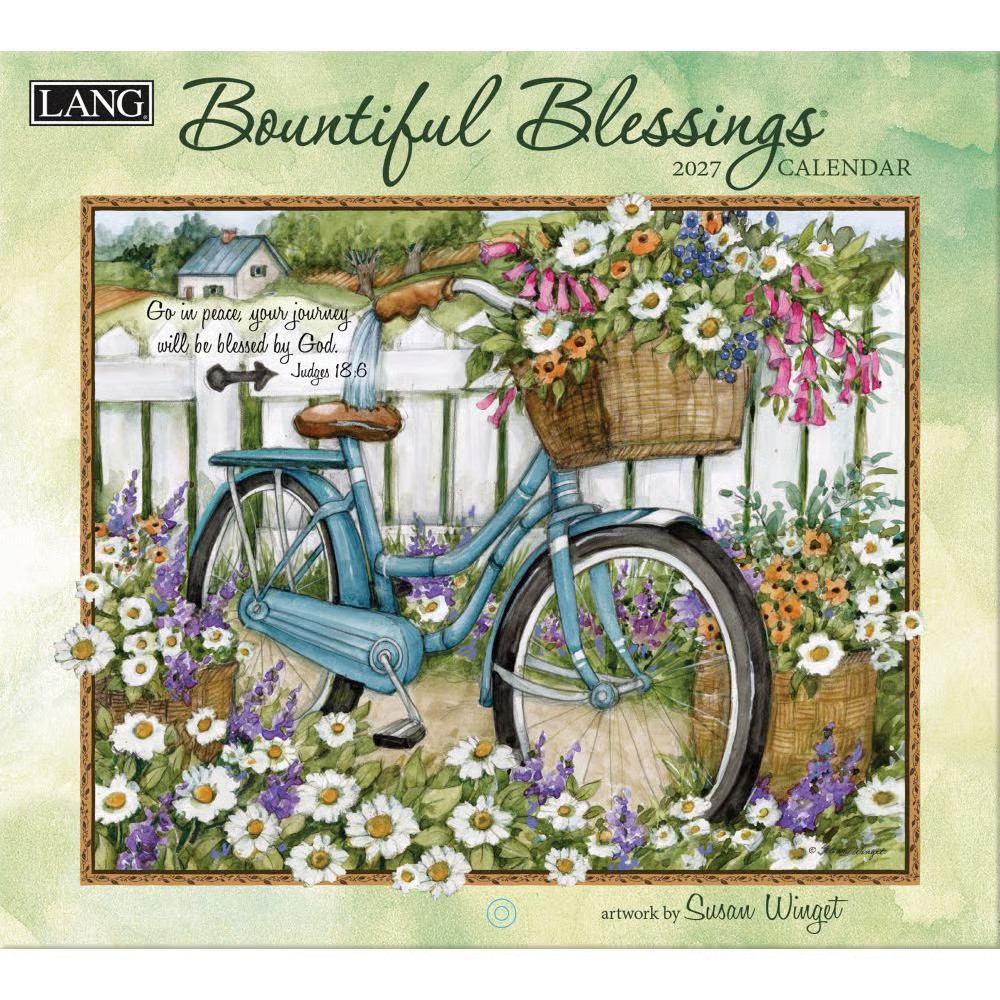 Lang Brands, Bountiful Blessings 2027 Wall Calendar by Susan Winget Lang Brands, Bountiful Blessings 2027 Wall Calendar by Susan Winget