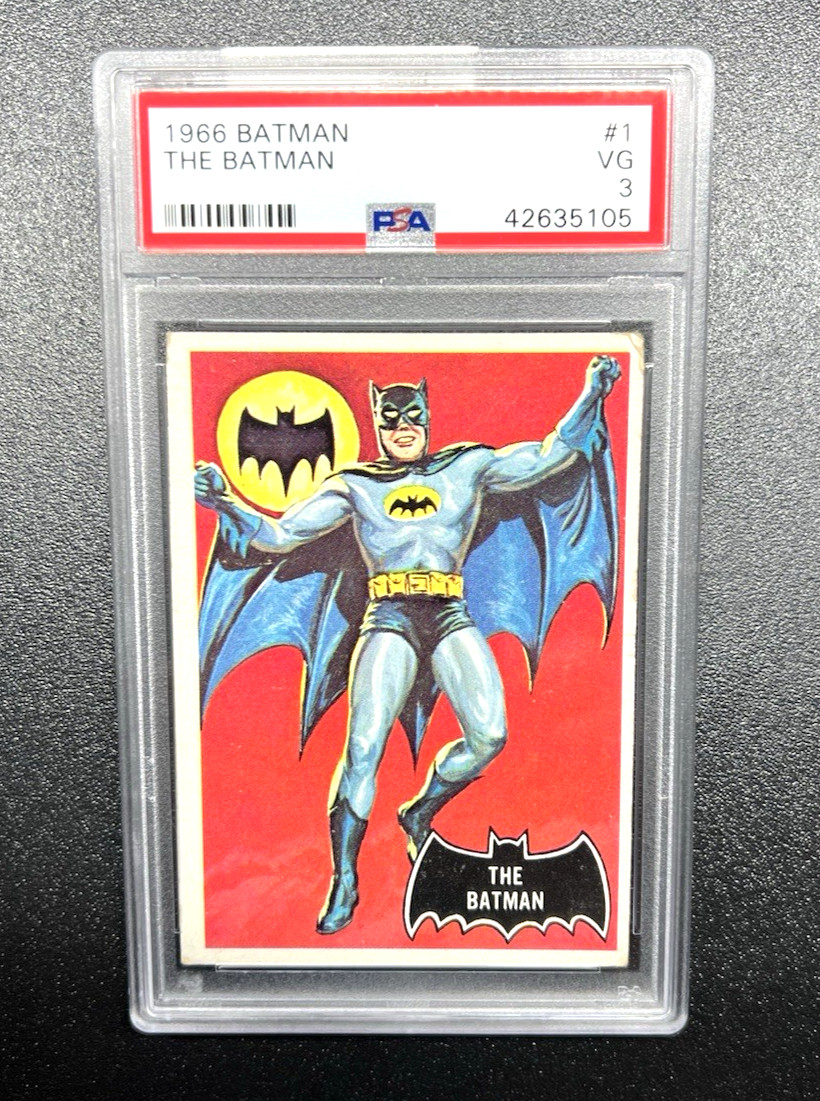 1966 Topps Batman #1  PSA 3