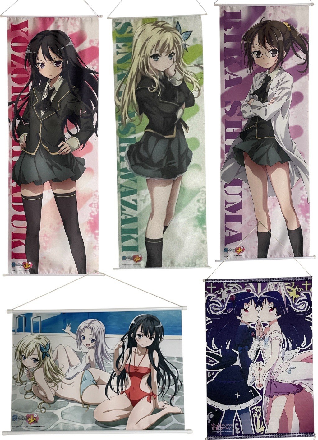 Haganai: I Don’t Have Many Friends 5 Tapestry Wall Scrolls Posters Large Sizes Haganai: I Don’t Have Many Friends 5 Tapestry Wall Scrolls Posters Large Sizes