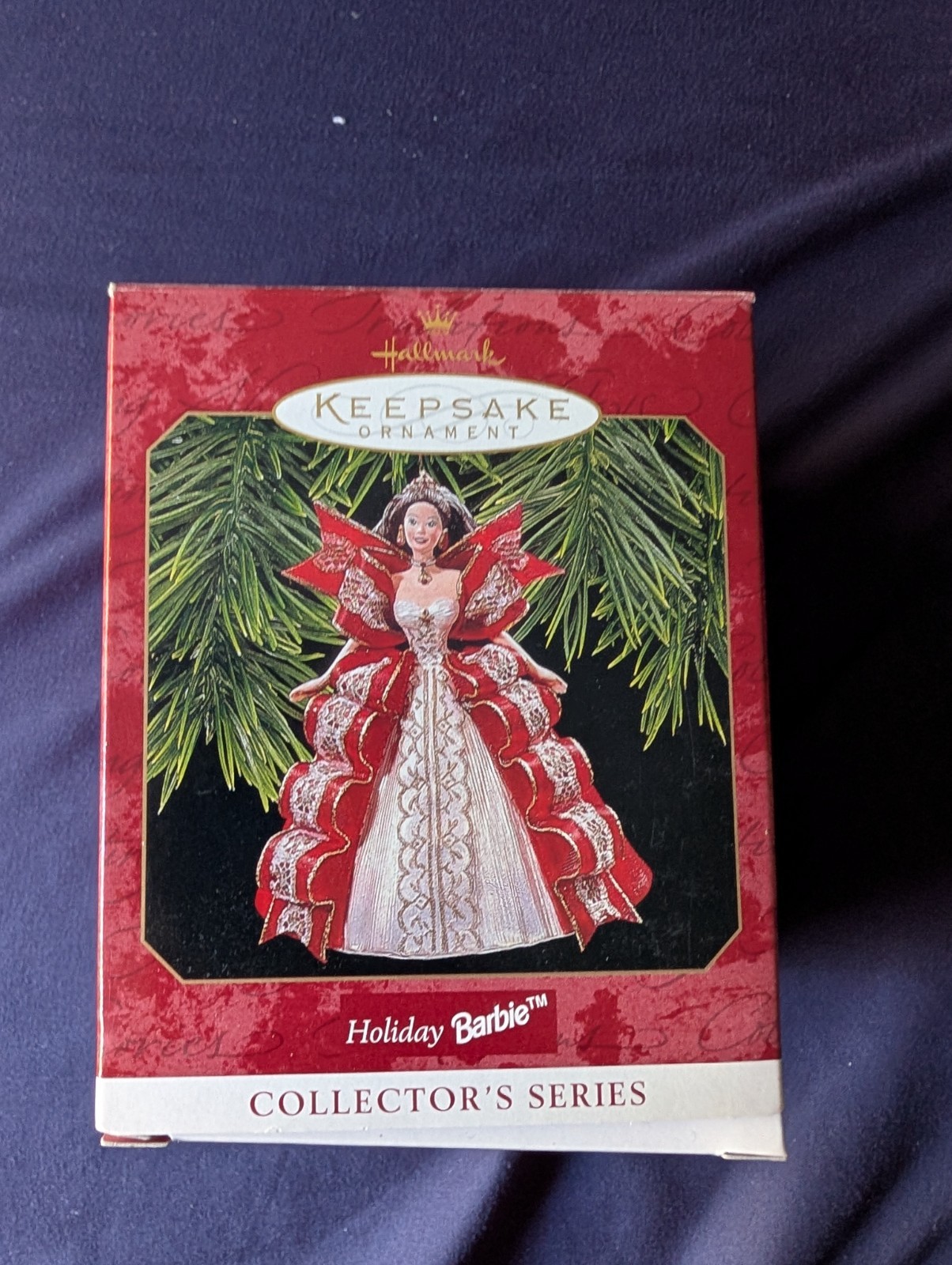 Hallmark Keepsake Ornament 1997 “Holiday Barbie” 5th in Series Hallmark Keepsake Ornament 1997 “Holiday Barbie” 5th in Series