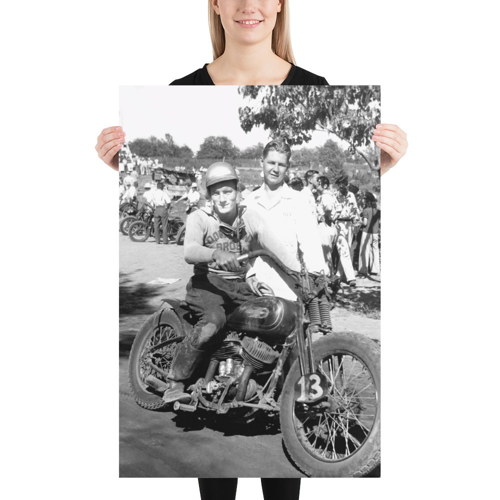 Vintage Race Photo 