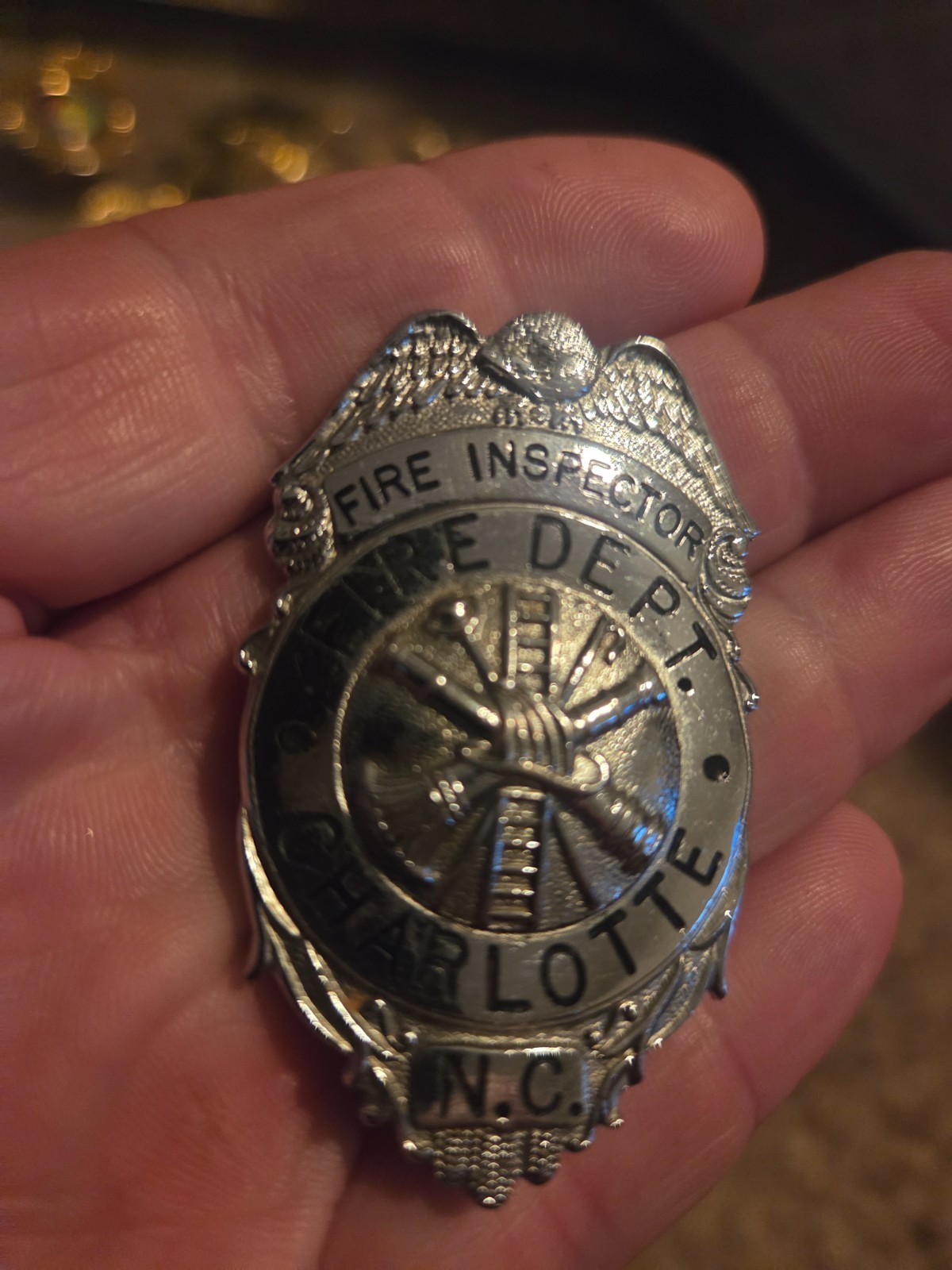Vintage obsolete inspector charolette NC