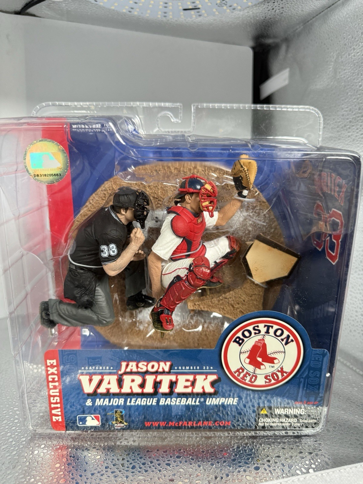 McFarlane\'s SportsPicks Jason Varitek MLB Umpire Red Sox Exclusive 2-Pack McFarlane\'s SportsPicks Jason Varitek MLB Umpire Red Sox Exclusive 2-Pack