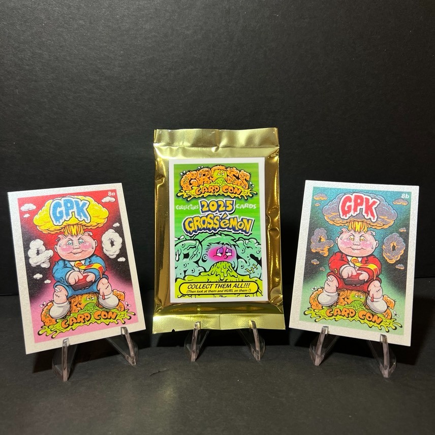 2025 GROSS CARD CARD CON GROSSEMON SHOW SET + 2 FREE 40TH ANN ADAM BOMB PROMOS 2025 GROSS CARD CARD CON GROSSEMON SHOW SET + 2 FREE 40TH ANN ADAM BOMB PROMOS