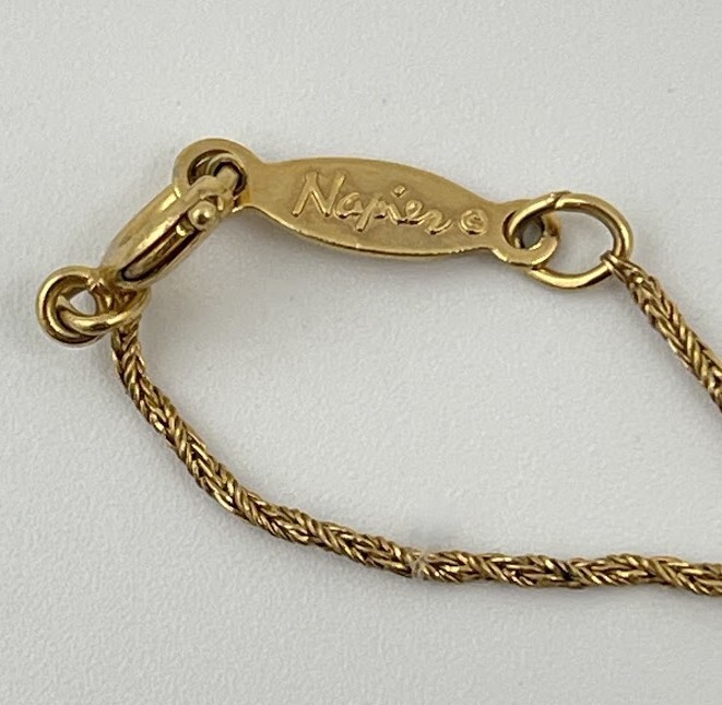 Vintage Napier Gold Tone Chain Classic Retro Necklace 24 in Long Vintage Napier Gold Tone Chain Classic Retro Necklace 24 in Long