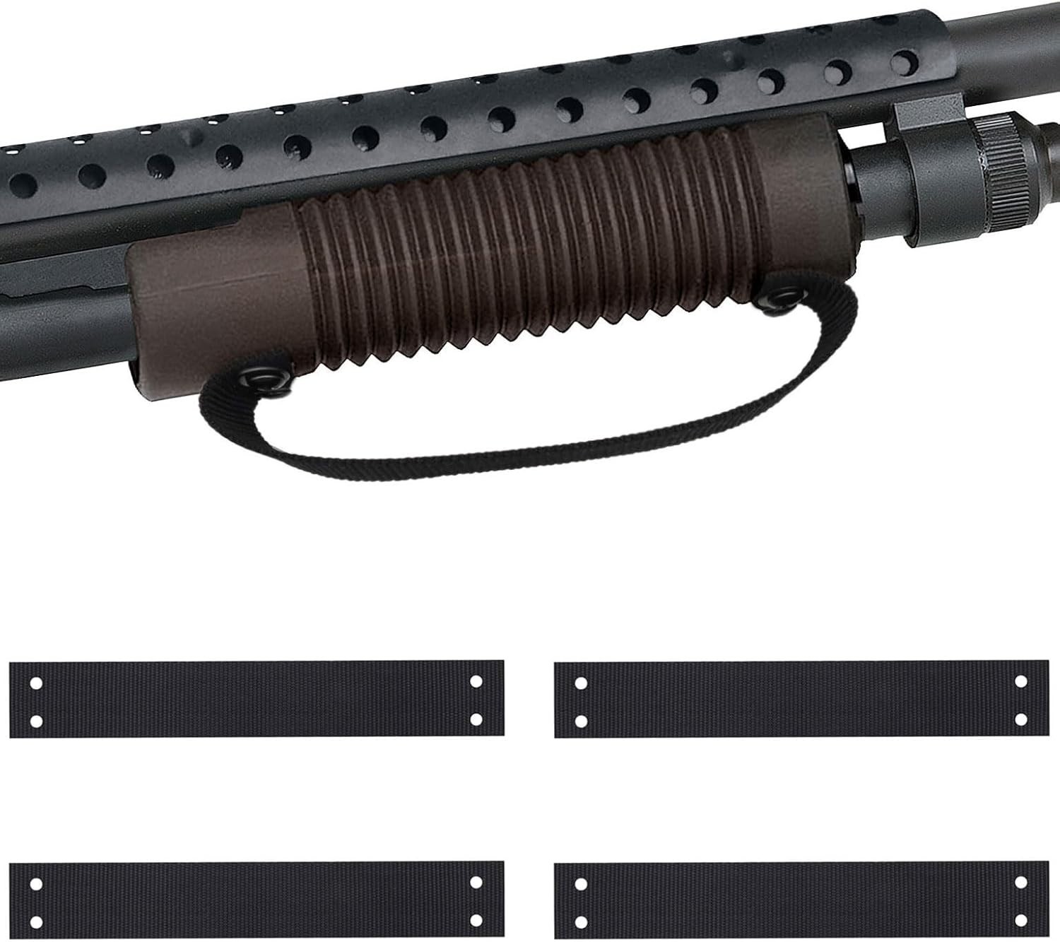 ZOEKIM Tactical Heavy-Duty Nylon Strap Kit for Mossberg 500 590 Black ZOEKIM Tactical Heavy-Duty Nylon Strap Kit for Mossberg 500 590 Black
