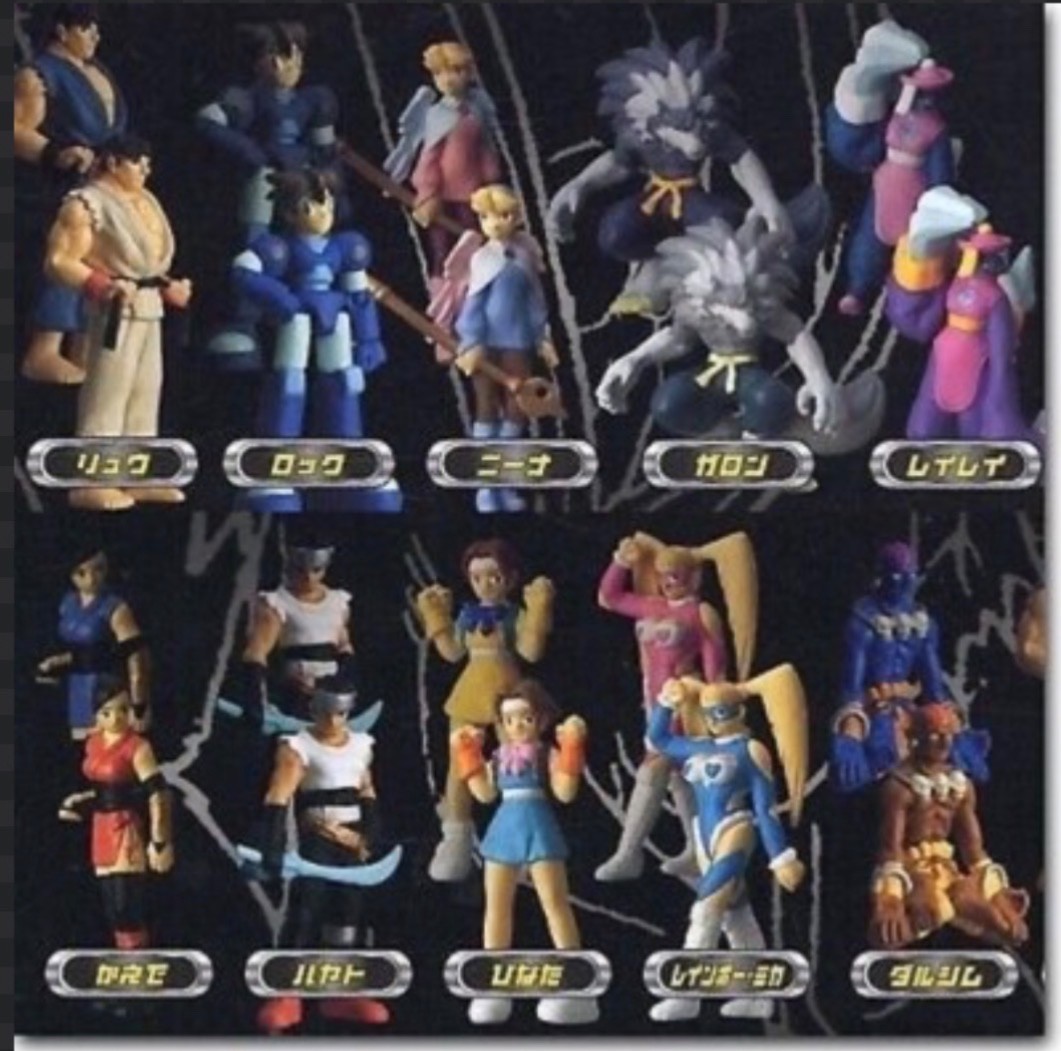 Bandai Capcom All Stars Collection Gashapon Figure Set of 20 Street fighter Bandai Capcom All Stars Collection Gashapon Figure Set of 20 Street fighter