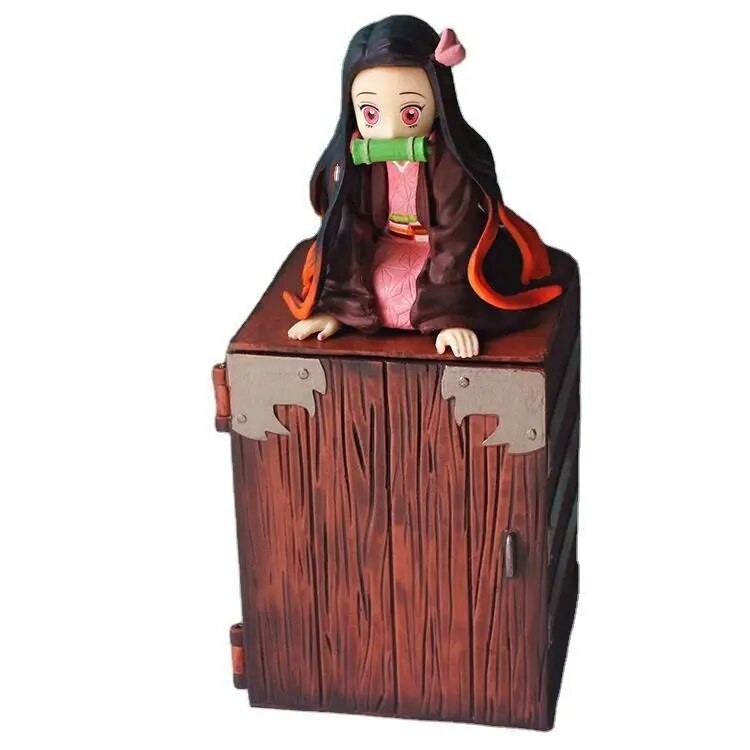 Nezuko Kamado Cute Mini With Box Demon Slayer: Kimetsu No Yaiba PVC Figure