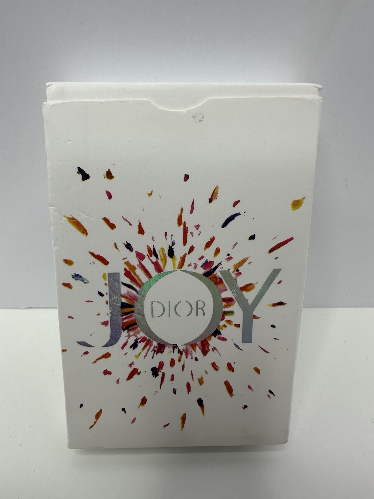 Christian Dior Joy Playing Cards Deck Holographic Silver VIP Gift Cartes a Jouer