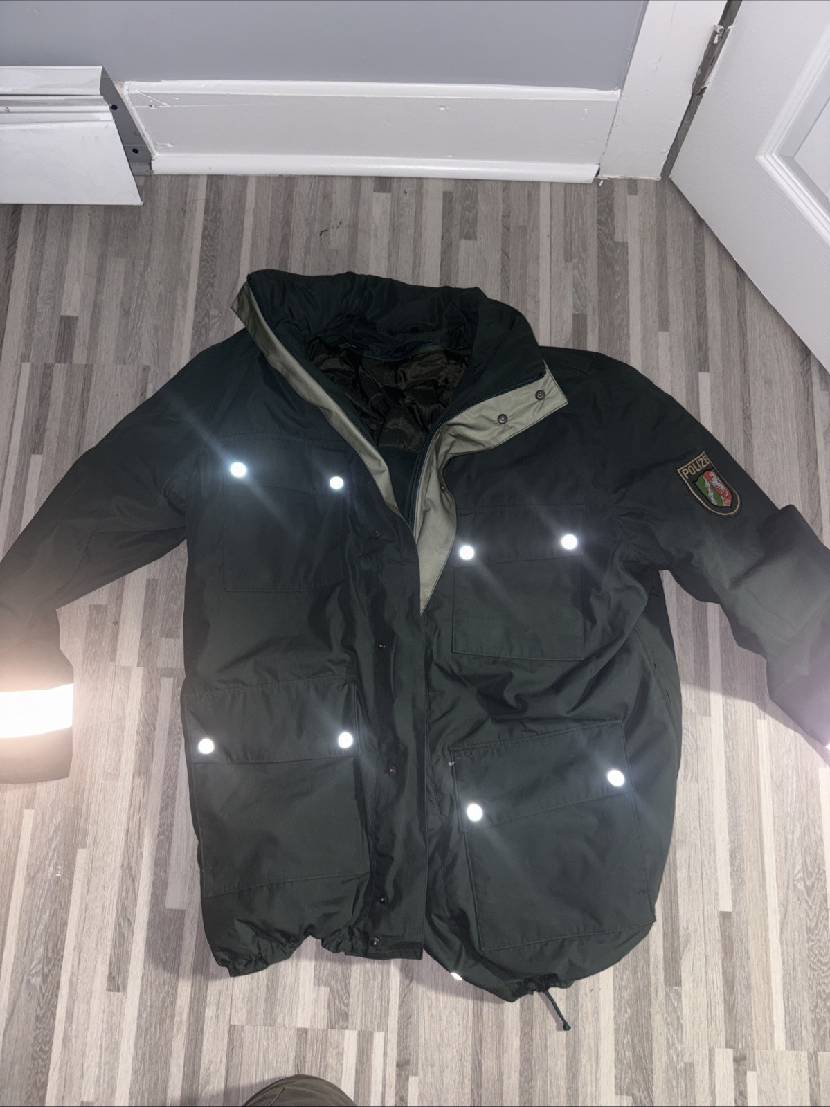 Goretex German Polizei Coat Gr.58 2008 German Police Used