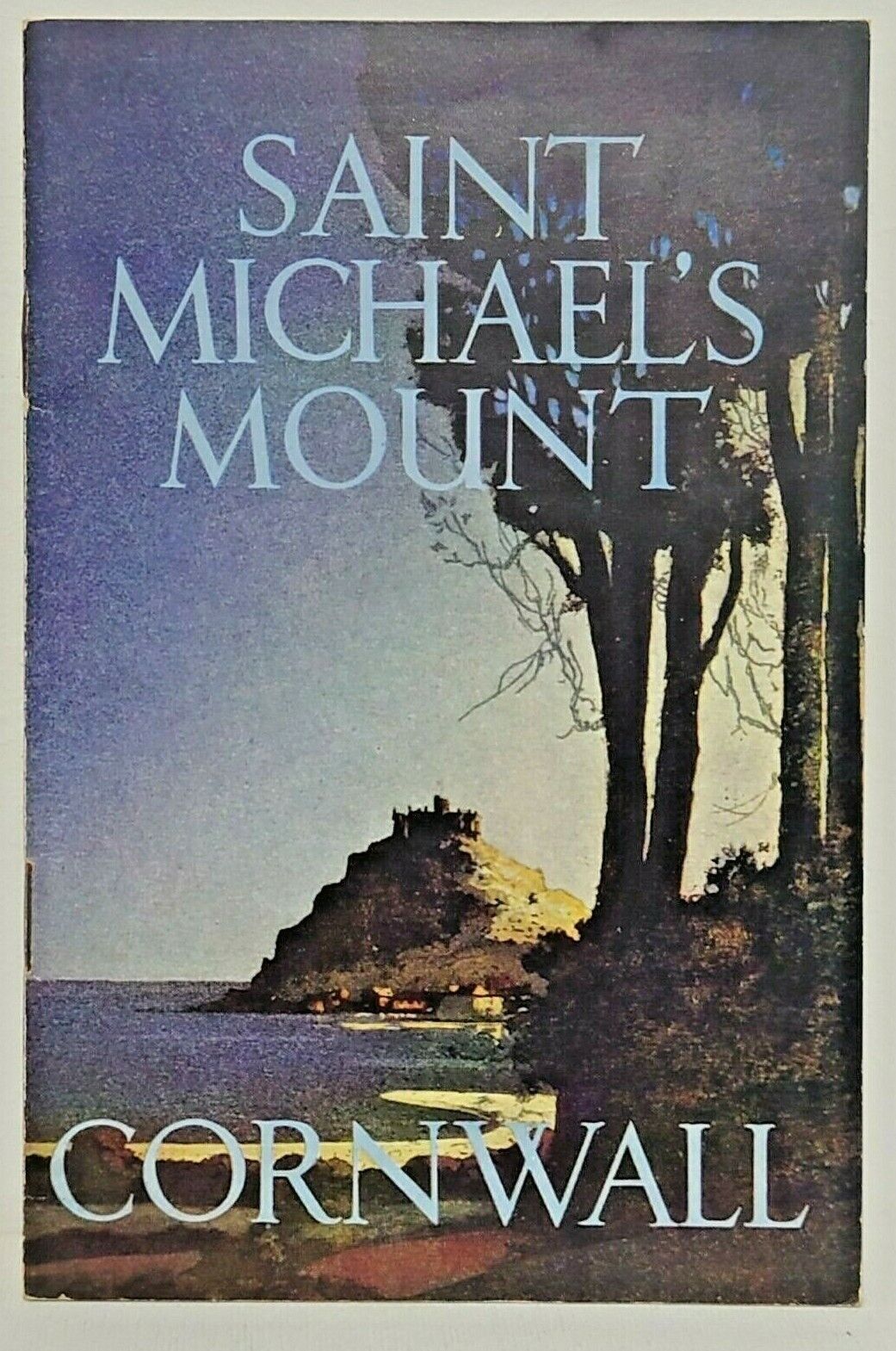 Saint Michaels Mount Cornwall 1960s Tourist guide 19 page booklet 
