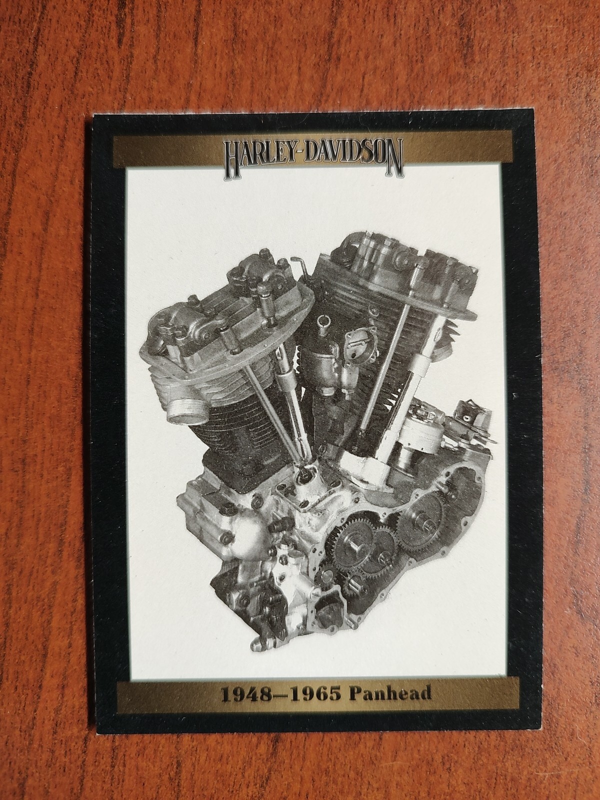 1992 Collect-A-Card Harley Davidson Series 2 # 197 1948-1965 Panhead