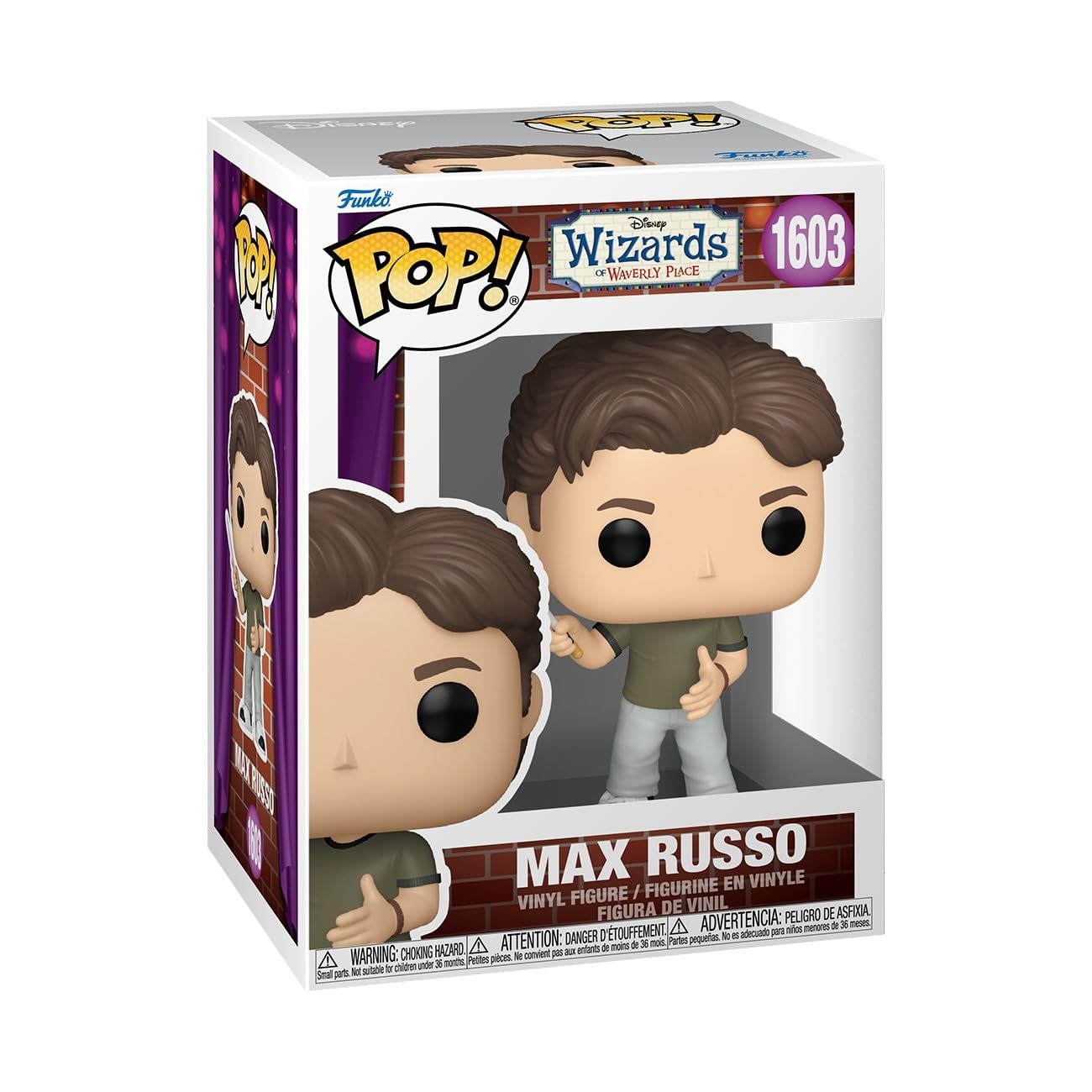 Wizards of Waverly Place Max Russo Funko Pop Vinyl Collectible Figurine Wizards of Waverly Place Max Russo Funko Pop Vinyl Collectible Figurine
