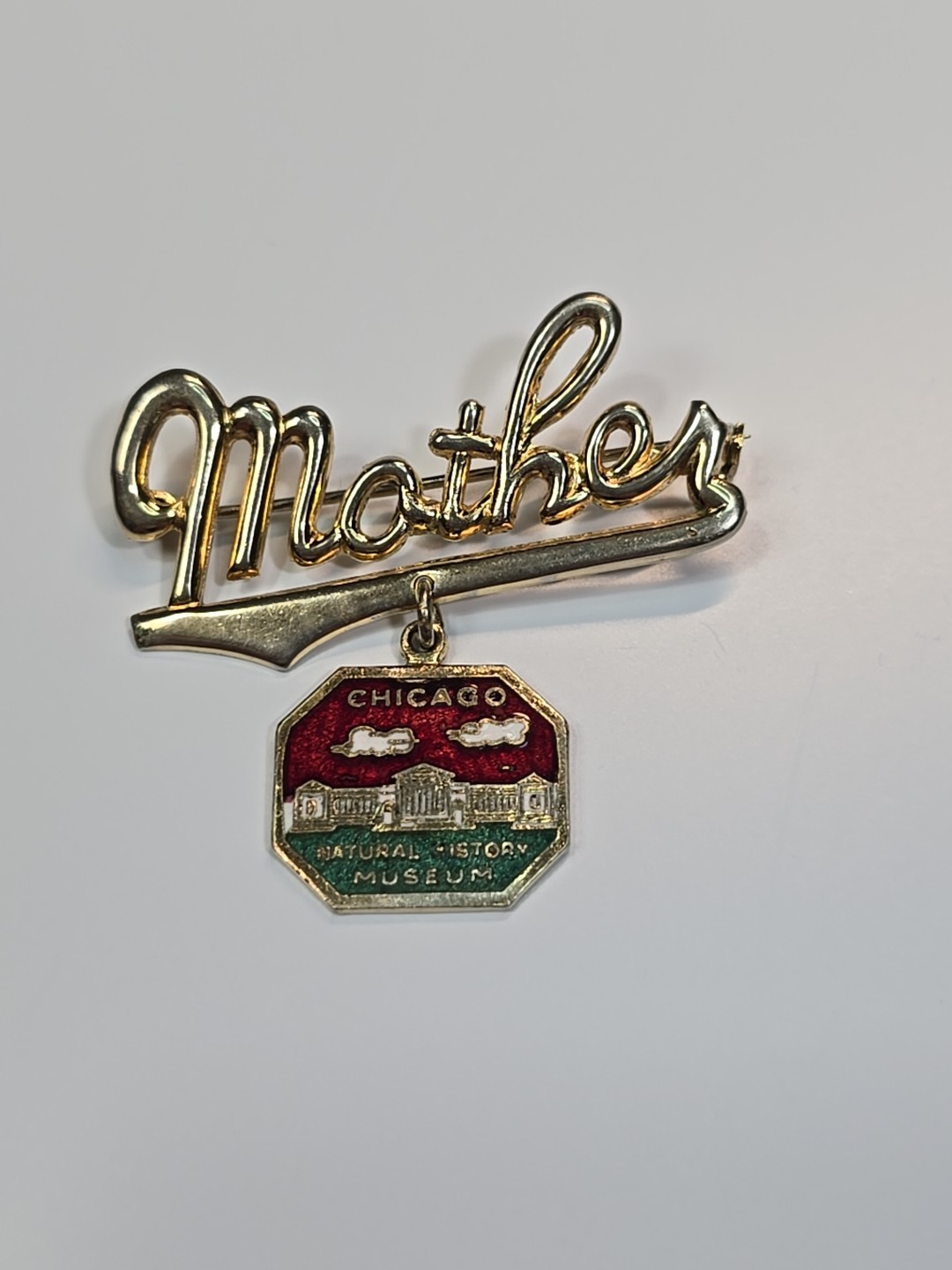 Chicago Natural History Museum Souvenir Brooch Pin for \