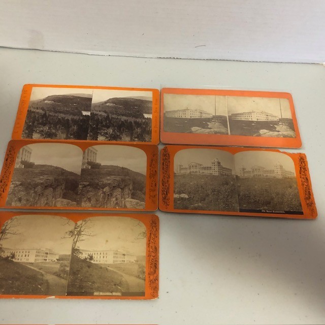 Lot of 5 Antique Catskill Mountain House Steroveiws Lot of 5 Antique Catskill Mountain House Steroveiws