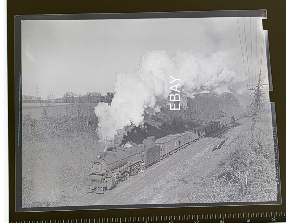 11/14/48 Pennsylvania RR Loco #1782 L-1S 2-8-2 Protectory PA Photo Negative 11/14/48 Pennsylvania RR Loco #1782 L-1S 2-8-2 Protectory PA Photo Negative