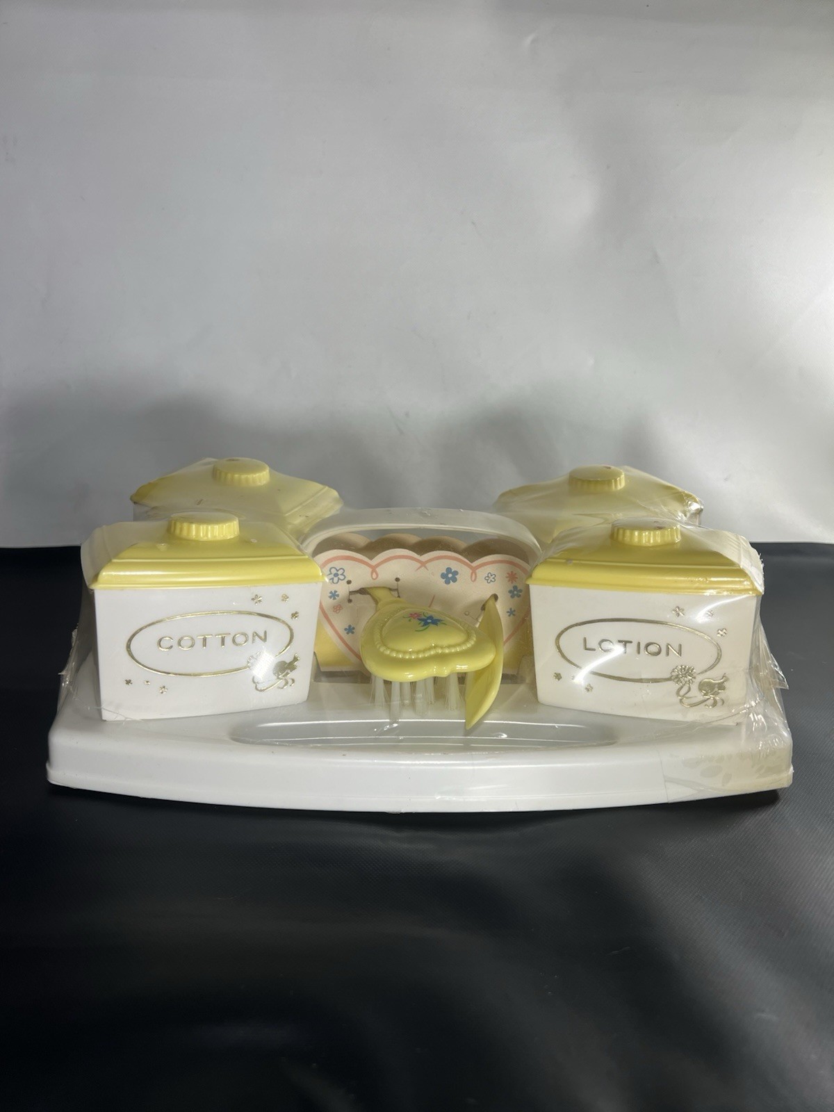Vintage Sanitoy Inc. Nursery Vanity Tray Set