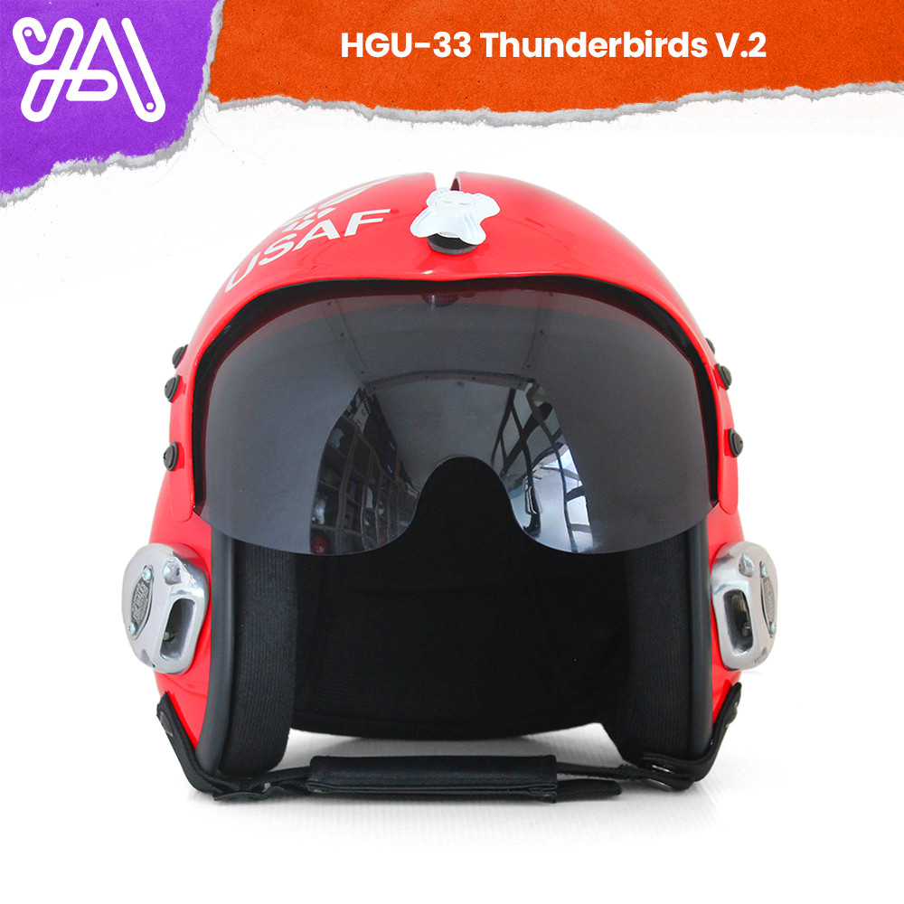 HGU-33 Thunderbirds V.2 Flight Helmet Movie Prop of USN United States Navy Pilot