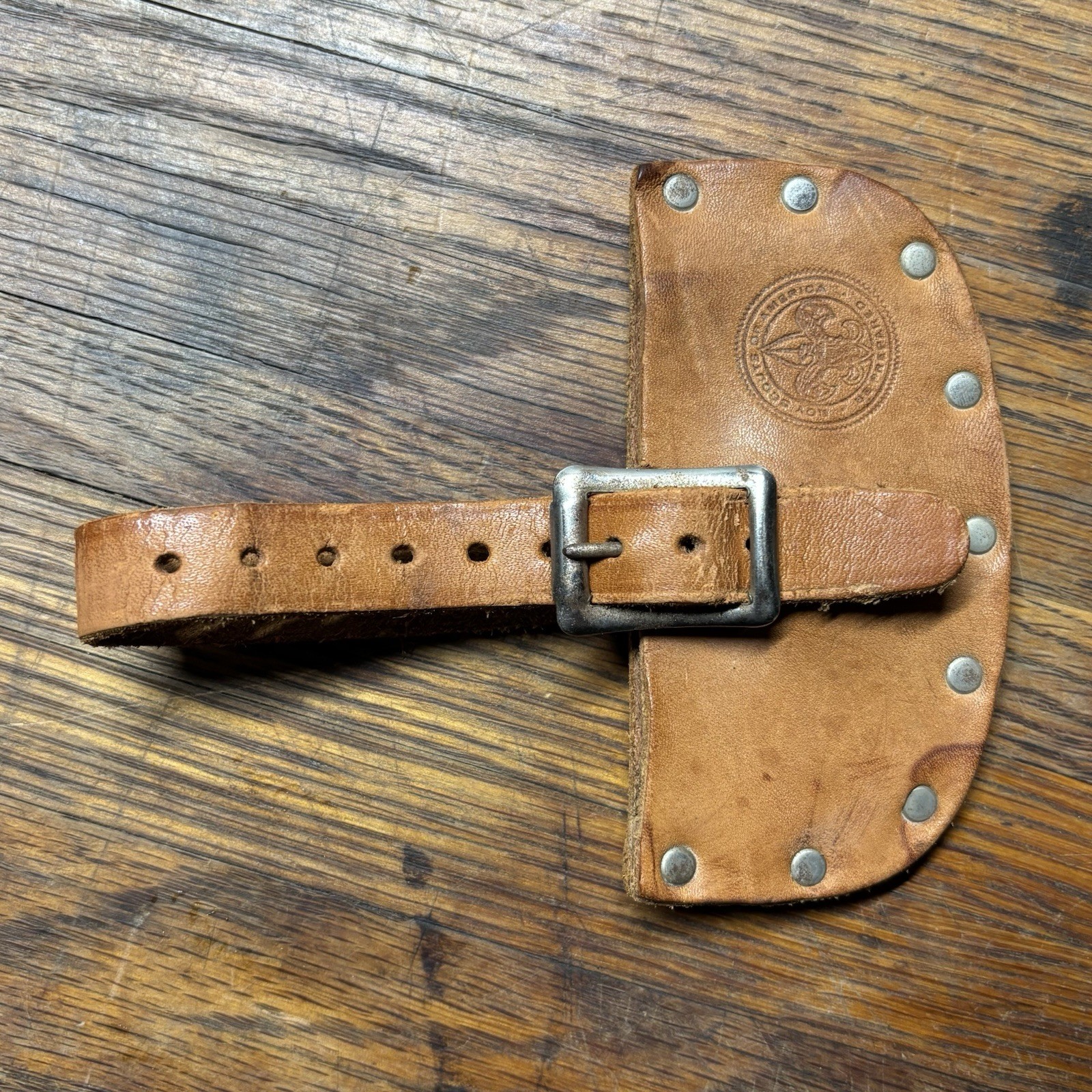 Vintage Boy Scouts of America Hatchet/Camp Axe Sheath BSA Logo