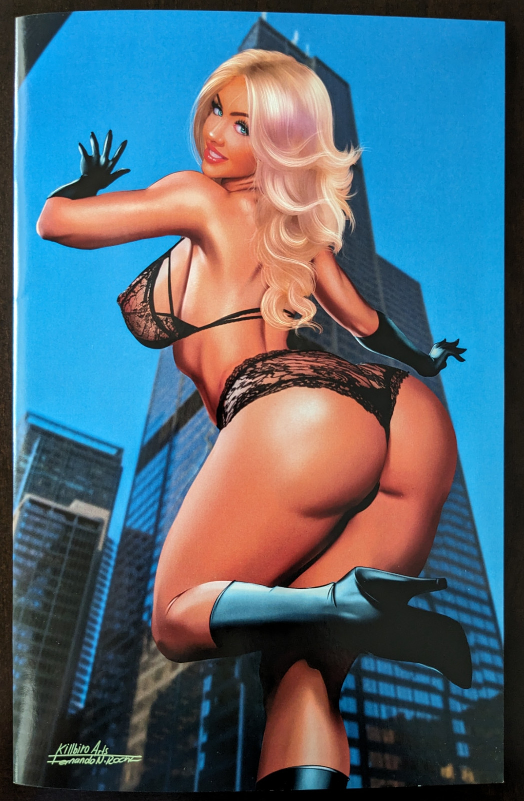 M House Comics Visible Girl Nice Virgin Cover - Sue Storm Cosplay - Melinda